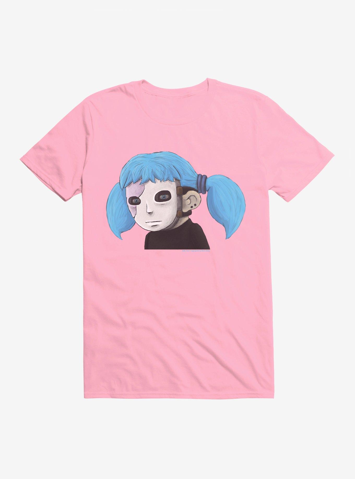 Sally Face Character T-Shirt, CHARITY PINK, hi-res
