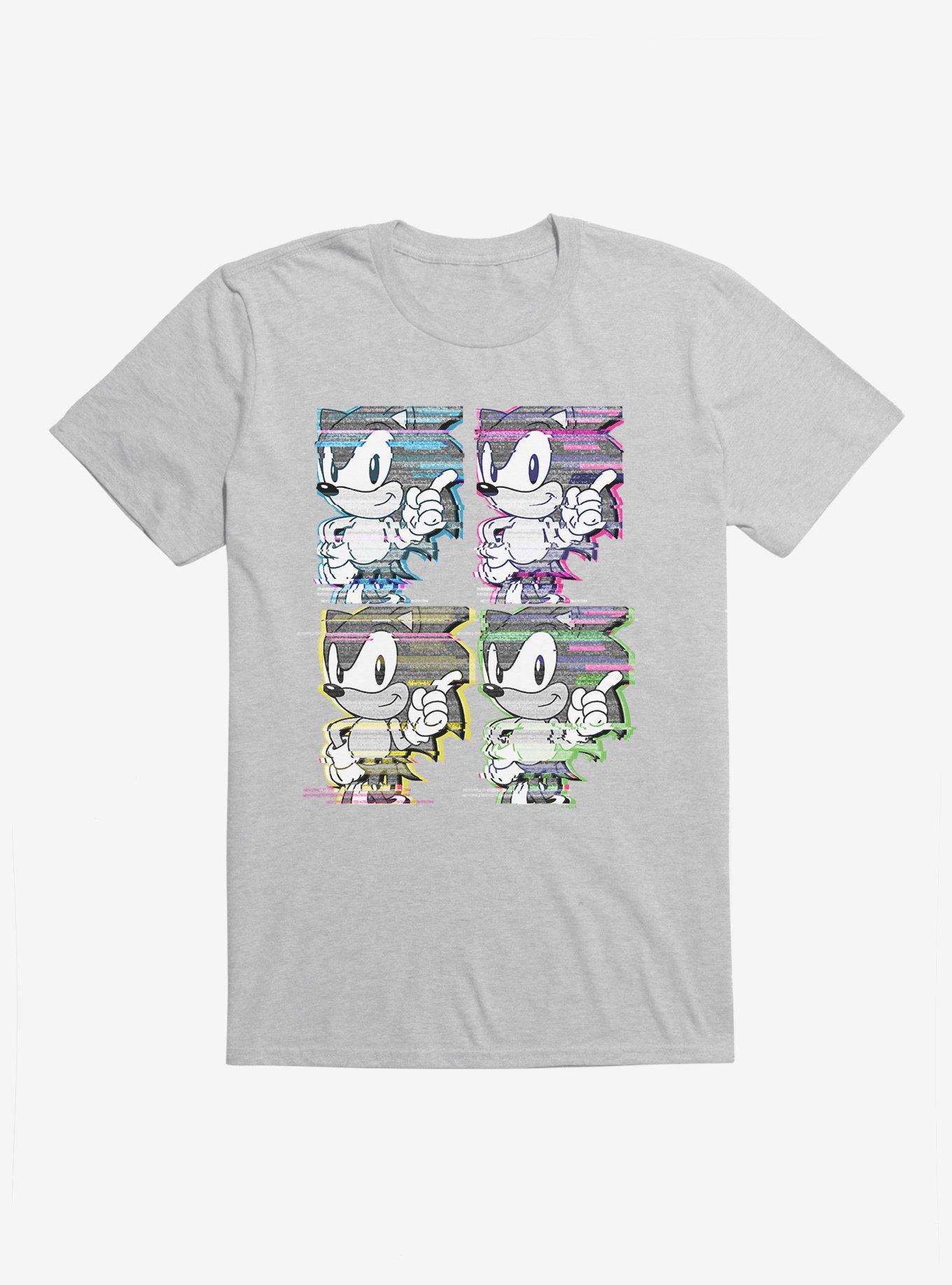 Sonic The Hedgehog Sonic Square Up Glitch T-Shirt, , hi-res