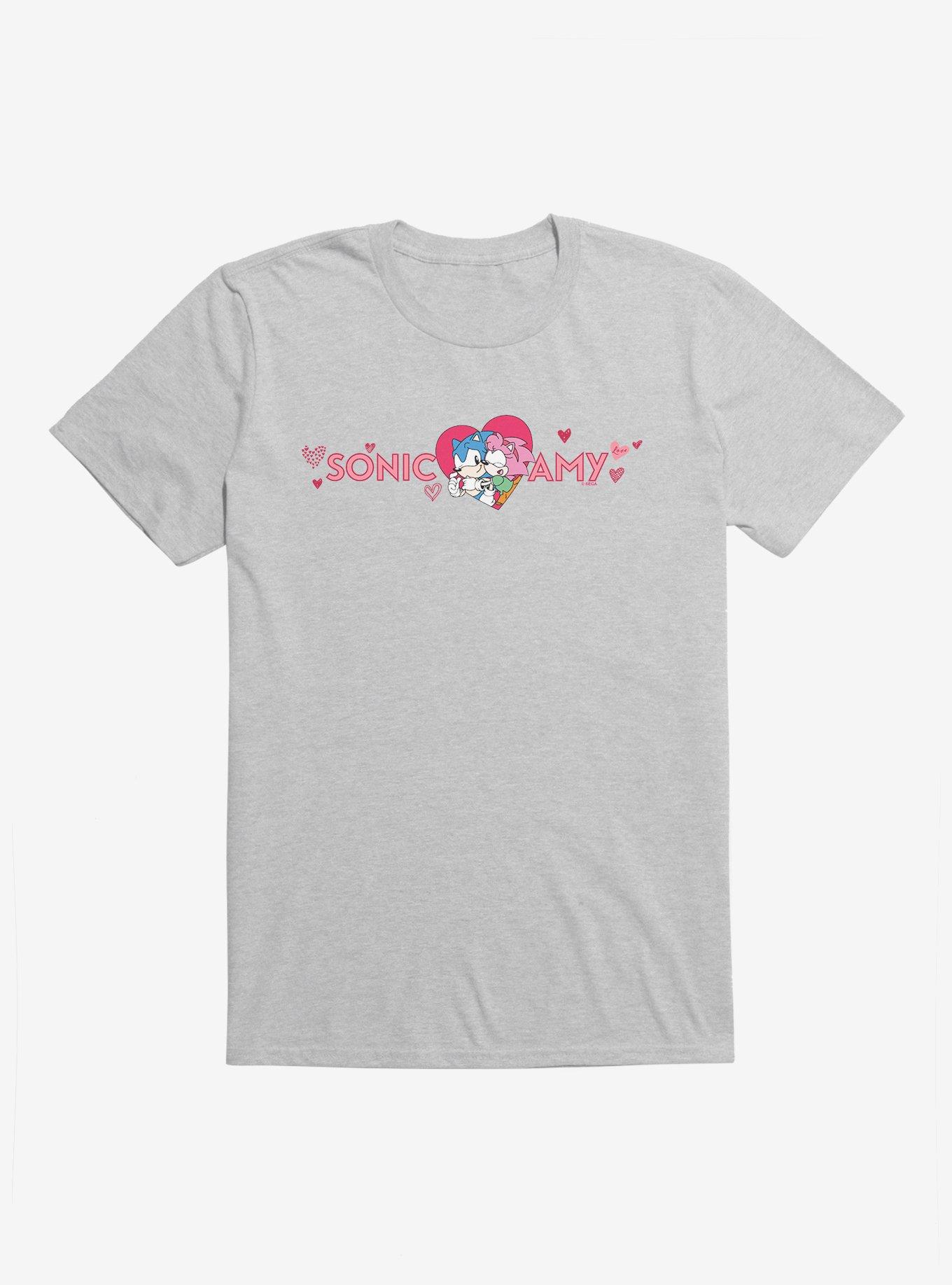 Sonic The Hedgehog Sonic Heart Amy T-Shirt