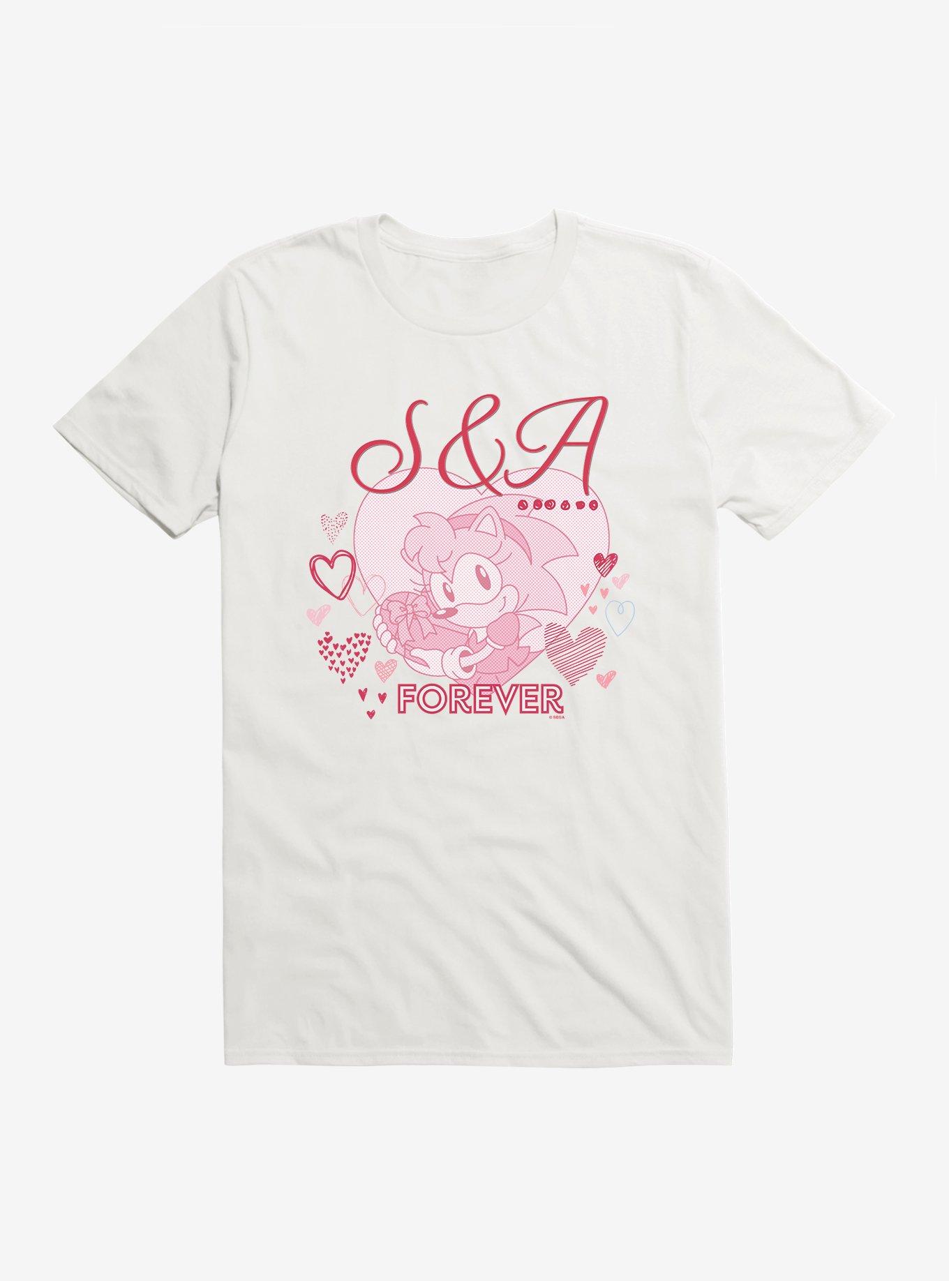 Sonic The Hedgehog Sonic And Amy Forever T-Shirt, , hi-res