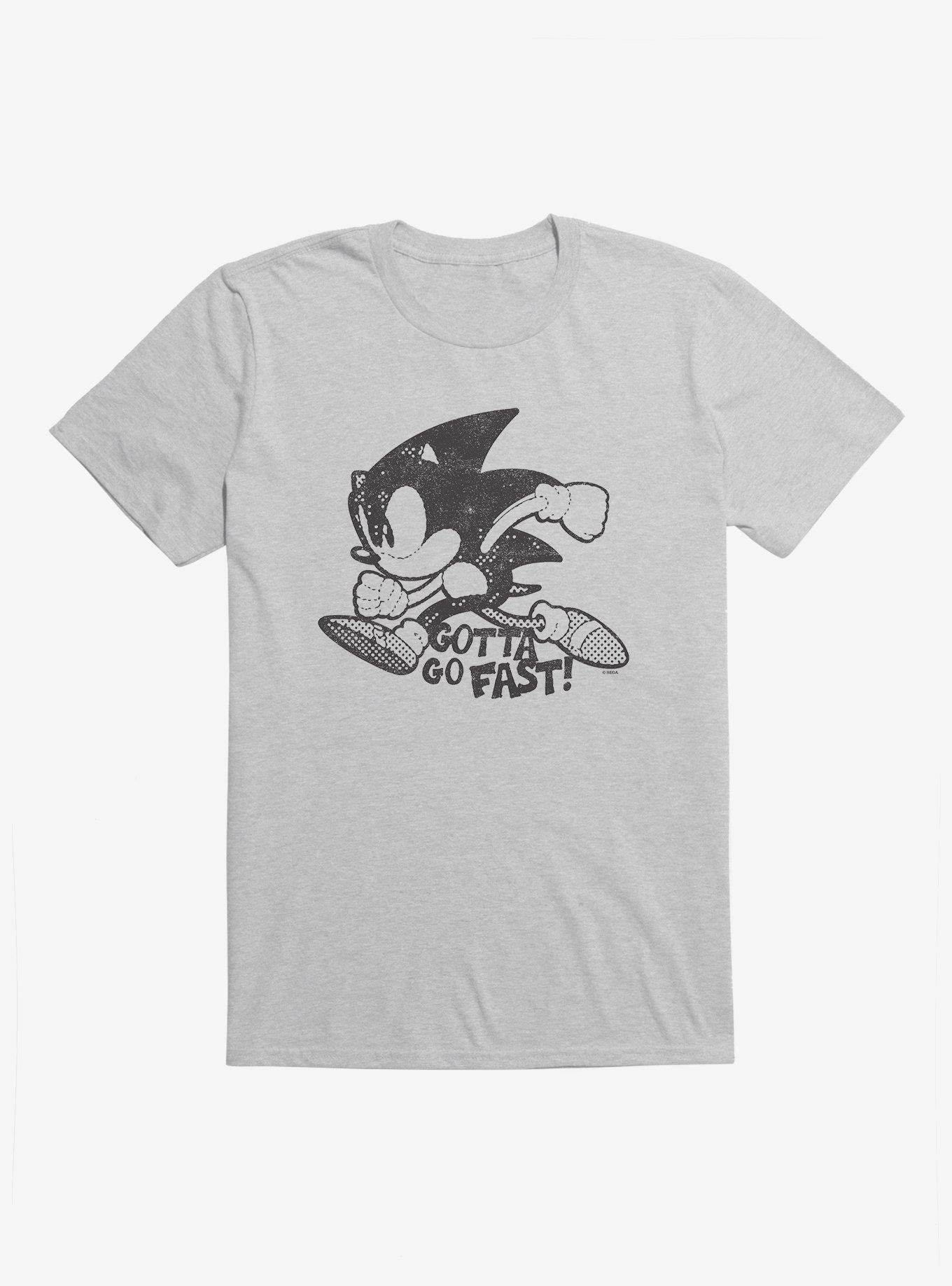 Sonic The Hedgehog Sonic Cutout Silhouette T-Shirt