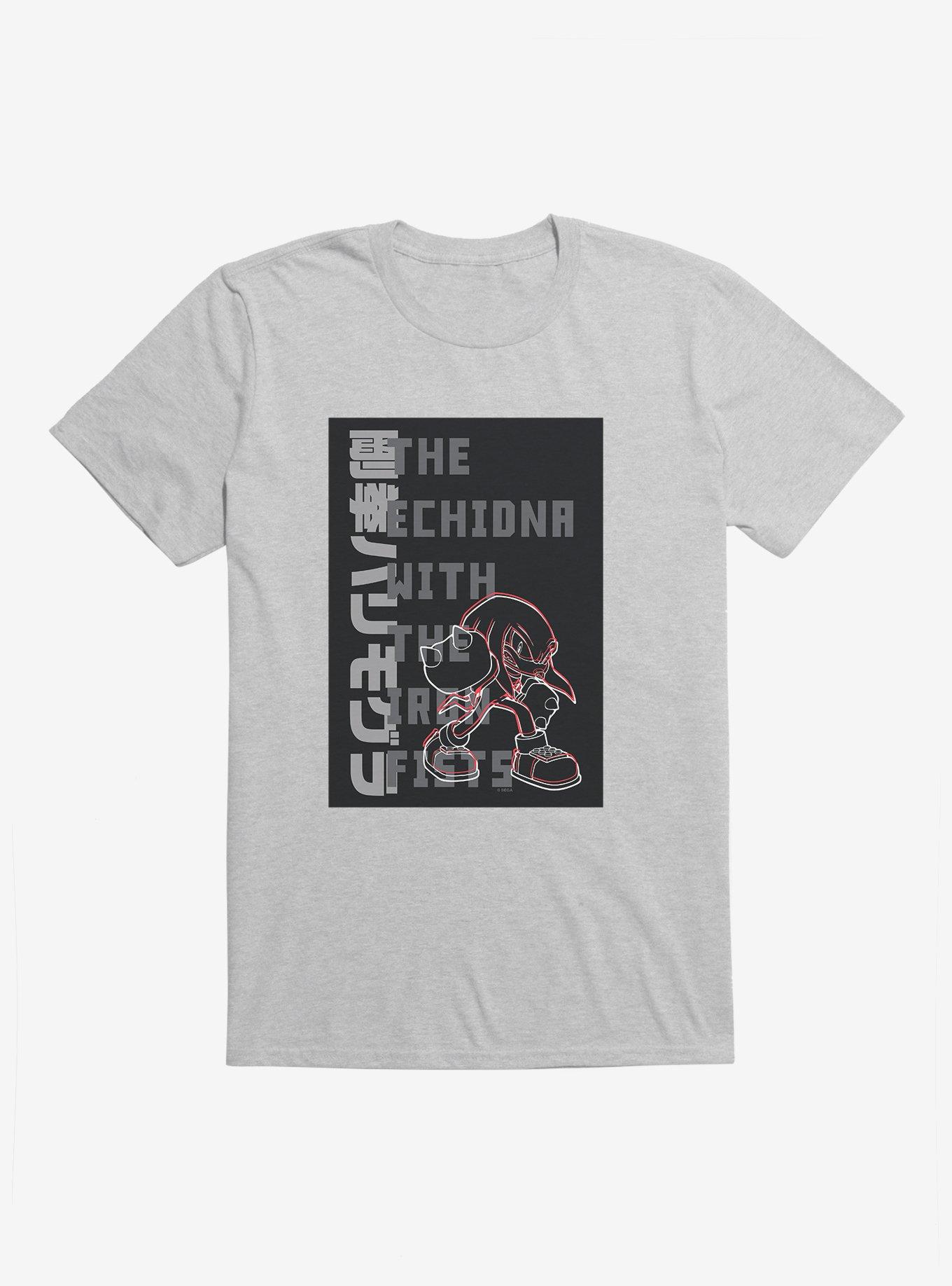 Sonic The Hedgehog Knuckles Echidna With Iron Fists T-Shirt