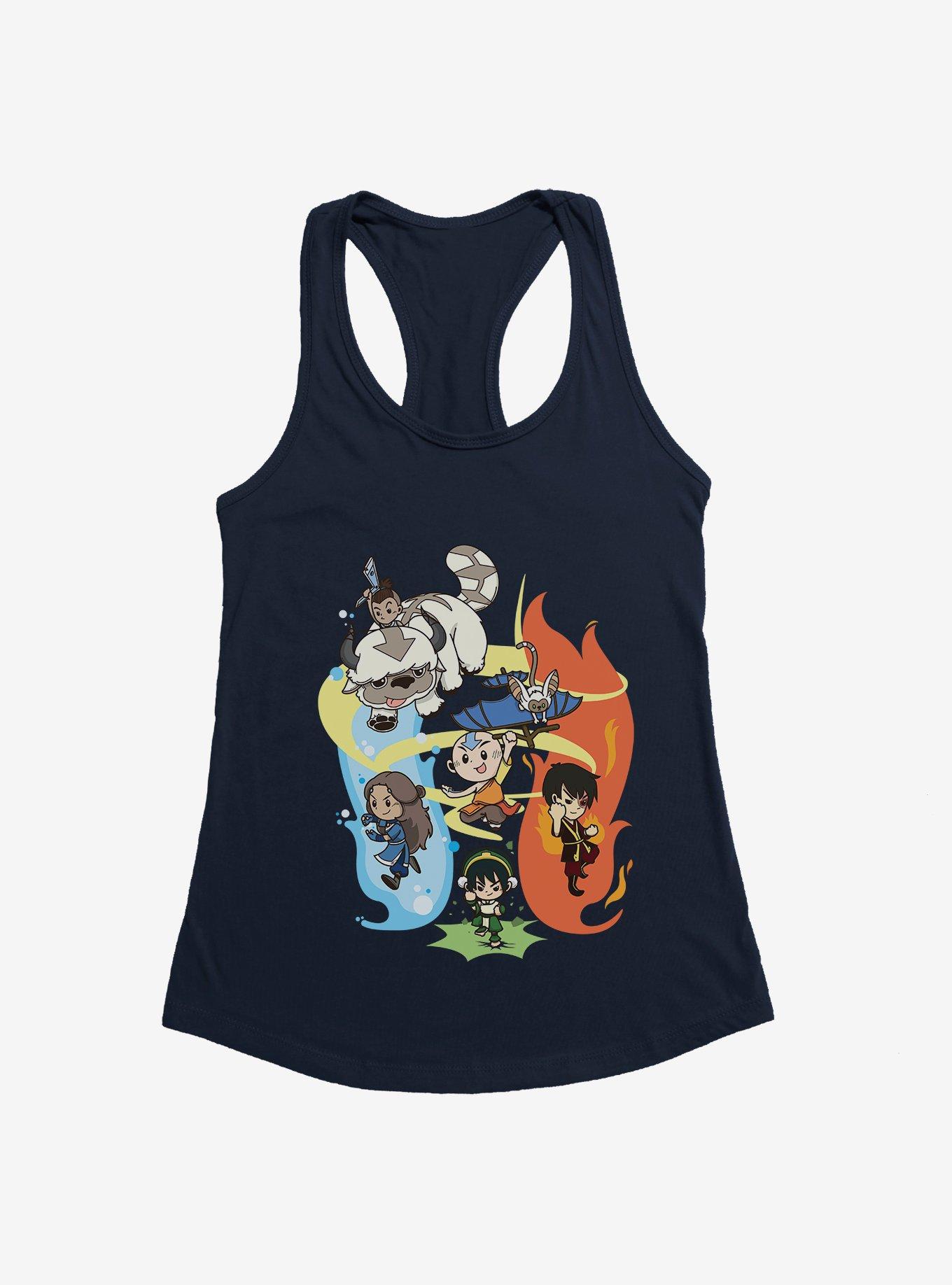 Avatar: The Last Airbender Avatar Book 3 Girls Tank, MIDNIGHT NAVY, hi-res