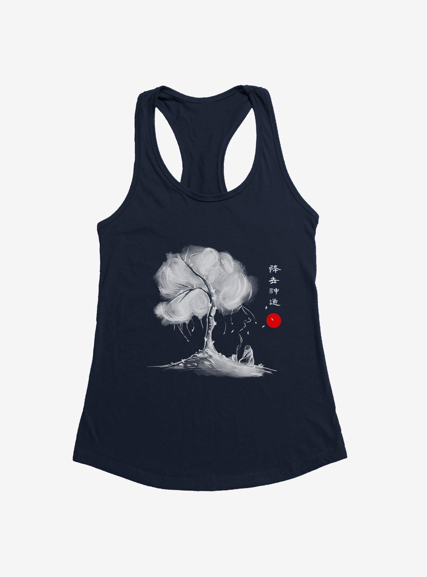 Avatar: The Last Airbender Leaves From The Vine Girls Tank, MIDNIGHT NAVY, hi-res