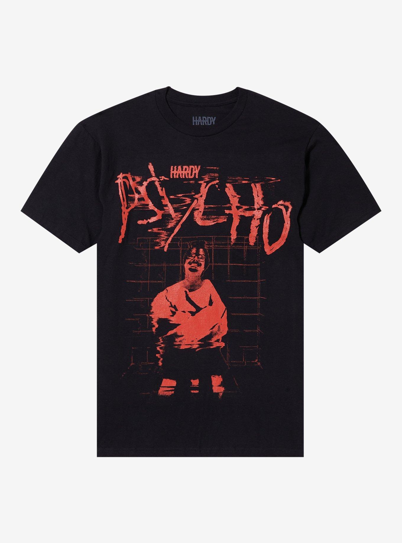 HARDY Psycho Portrait T-Shirt, BLACK, hi-res