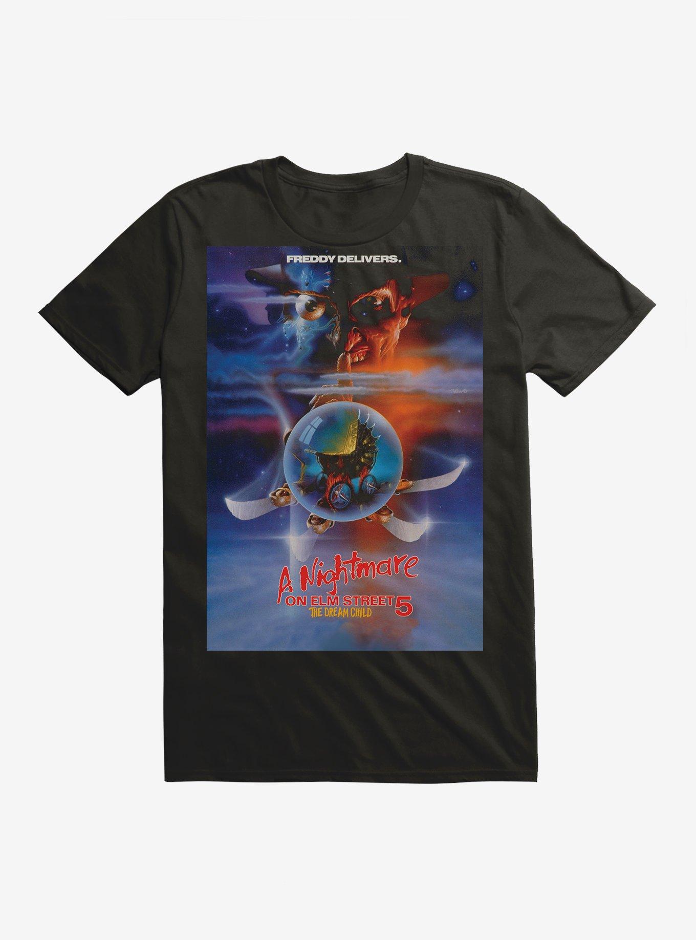 A Nightmare On Elm Street 5: The Dream Child Poster T-Shirt, , hi-res