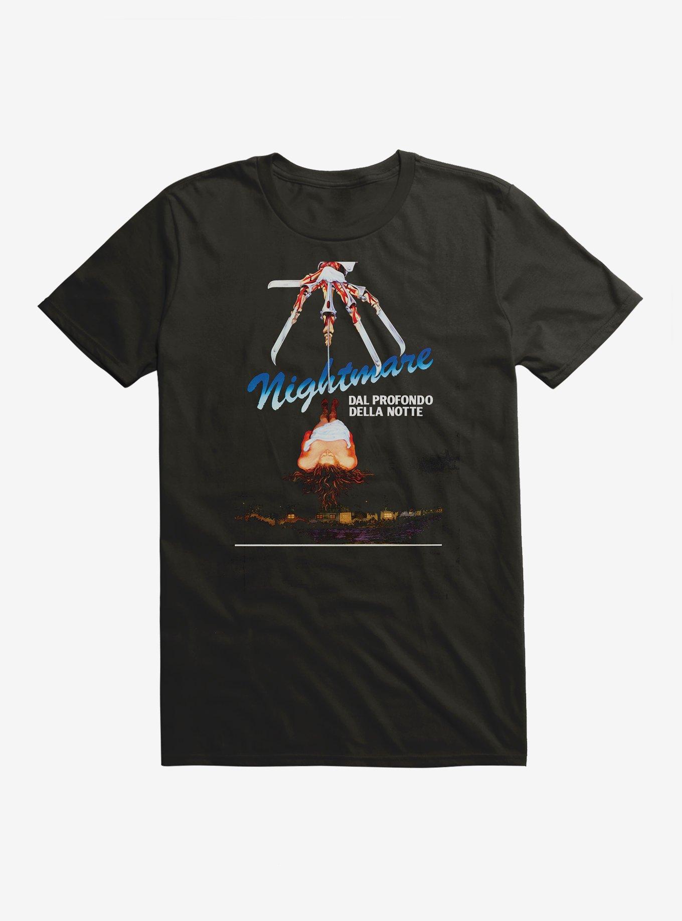 A Nightmare On Elm Street Italian Movie Poster T-Shirt, , hi-res