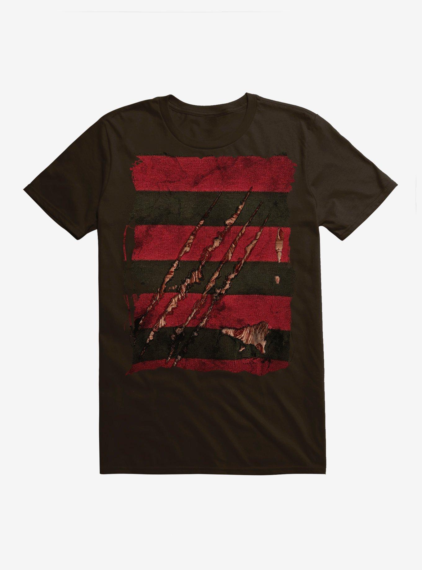 A Nightmare On Elm Street Freddy Cosplay T-Shirt, DARK CHOCOLATE, hi-res