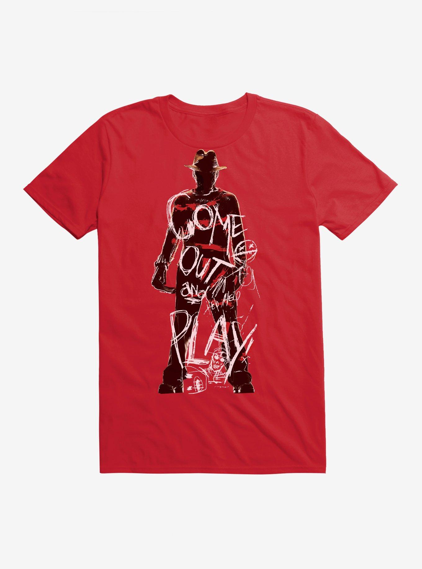 A Nightmare On Elm Street Come Out And Play T-Shirt, , hi-res