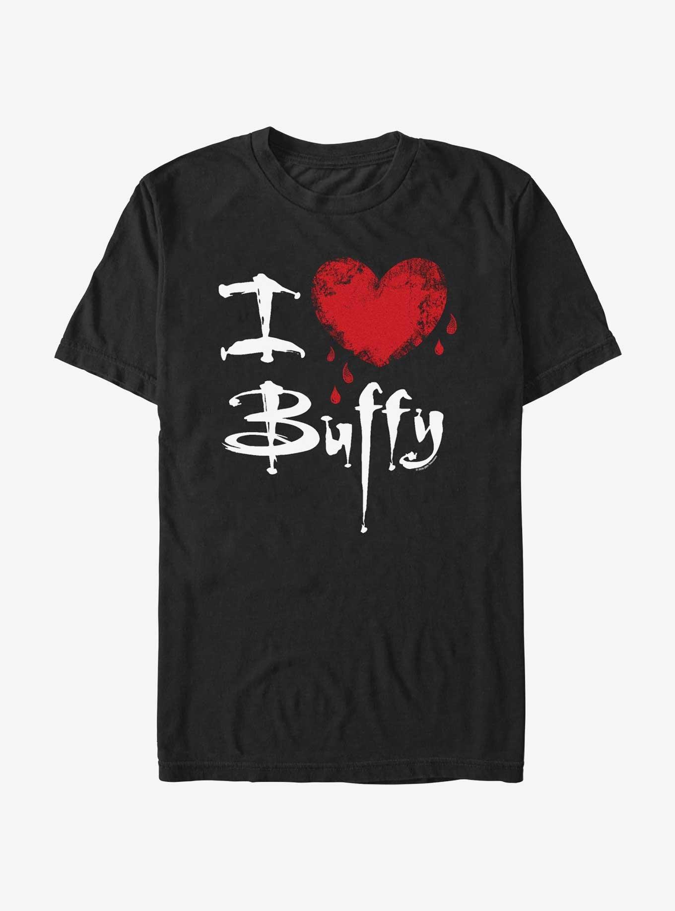 Buffy The Vampire Slayer Love Buffy T-Shirt, , hi-res