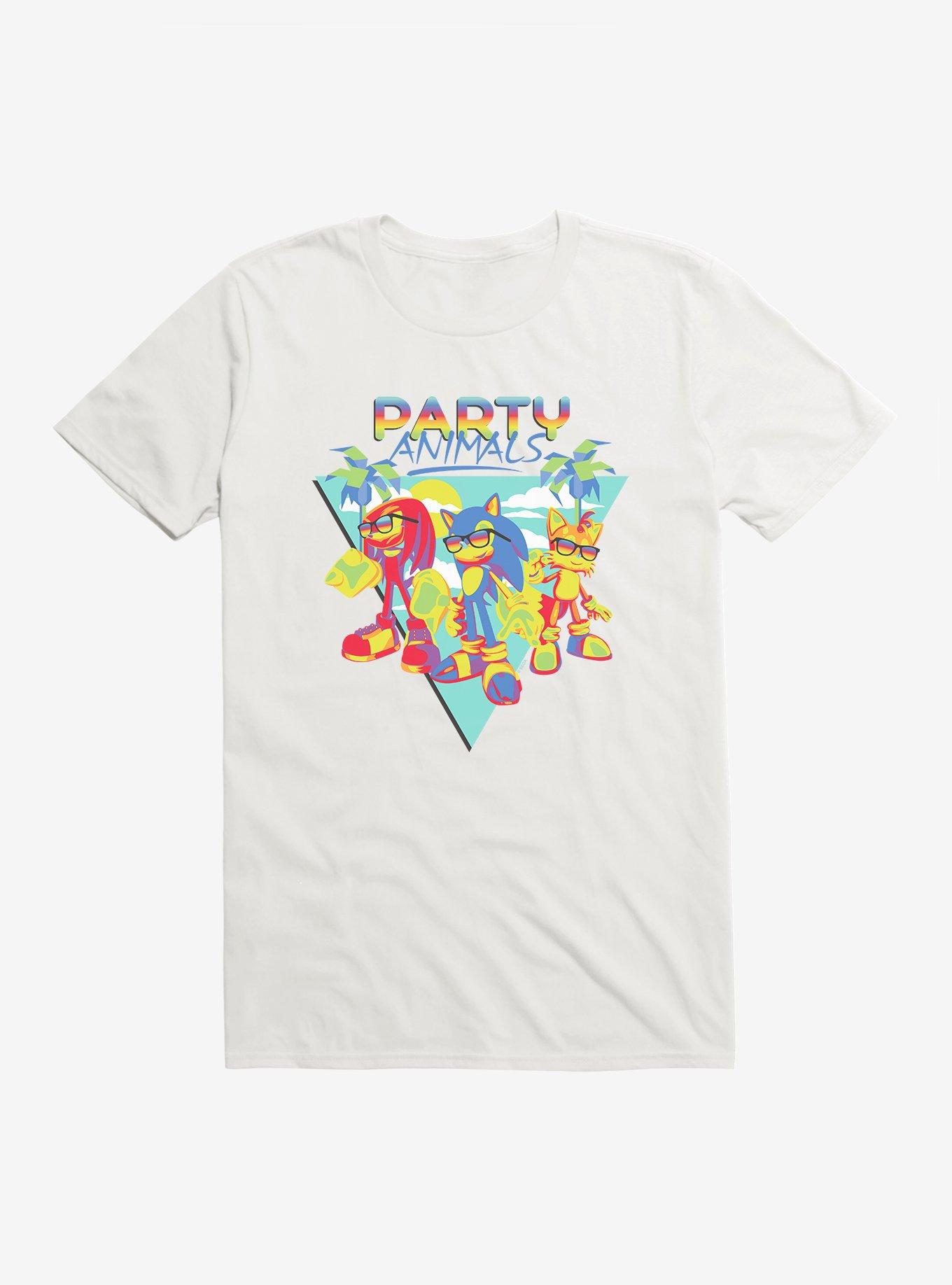 Sonic The Hedgehog Summer Party Animals T-Shirt, , hi-res