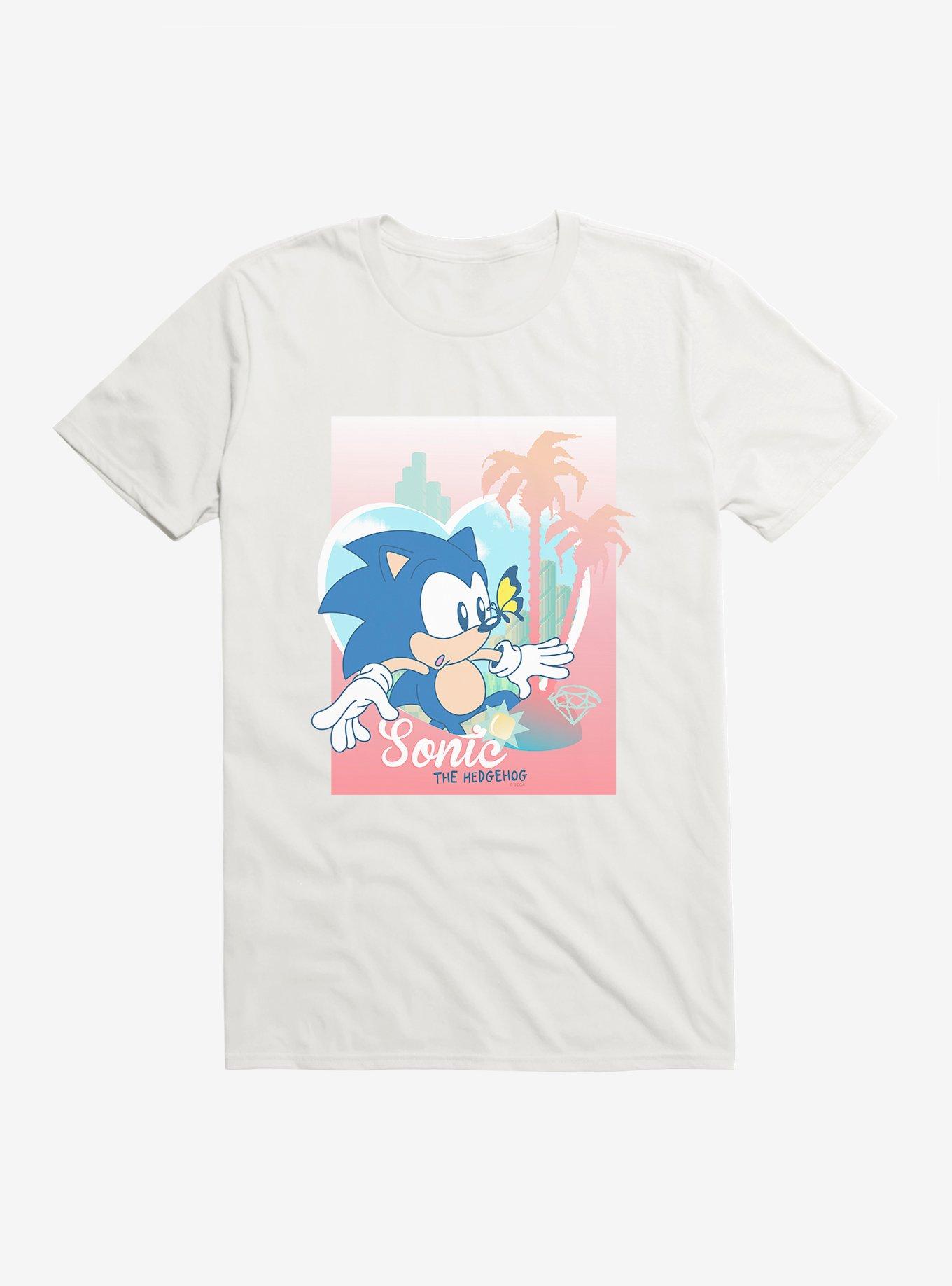 Sonic The Hedgehog Sonic Summer Butterfly T-Shirt, , hi-res