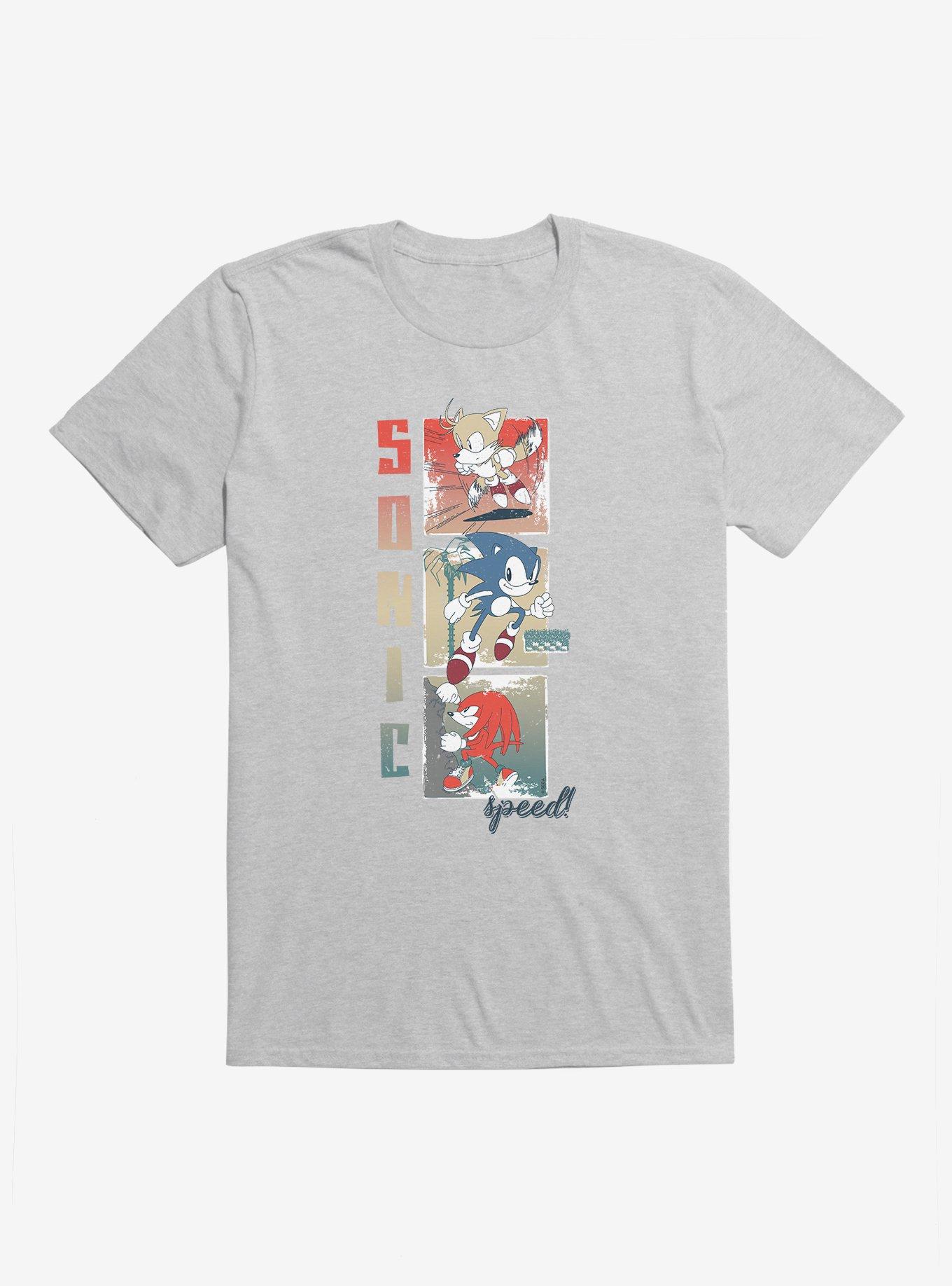 Sonic The Hedgehog Bohemian Sonic Tails Knuckles T-Shirt