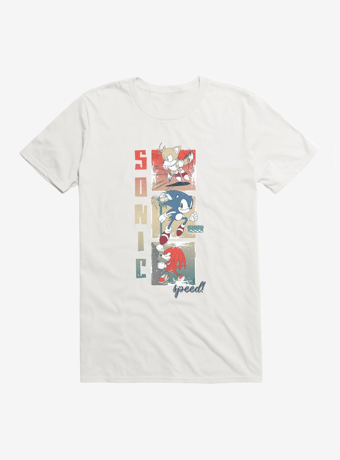 Sonic The Hedgehog Bohemian Sonic Tails Knuckles T-Shirt, , hi-res