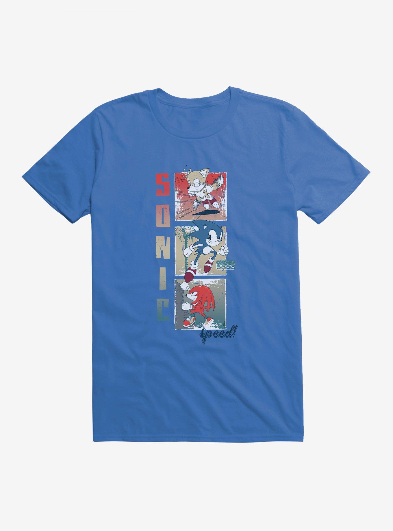 Sonic The Hedgehog Bohemian Sonic Tails Knuckles T-Shirt, , hi-res