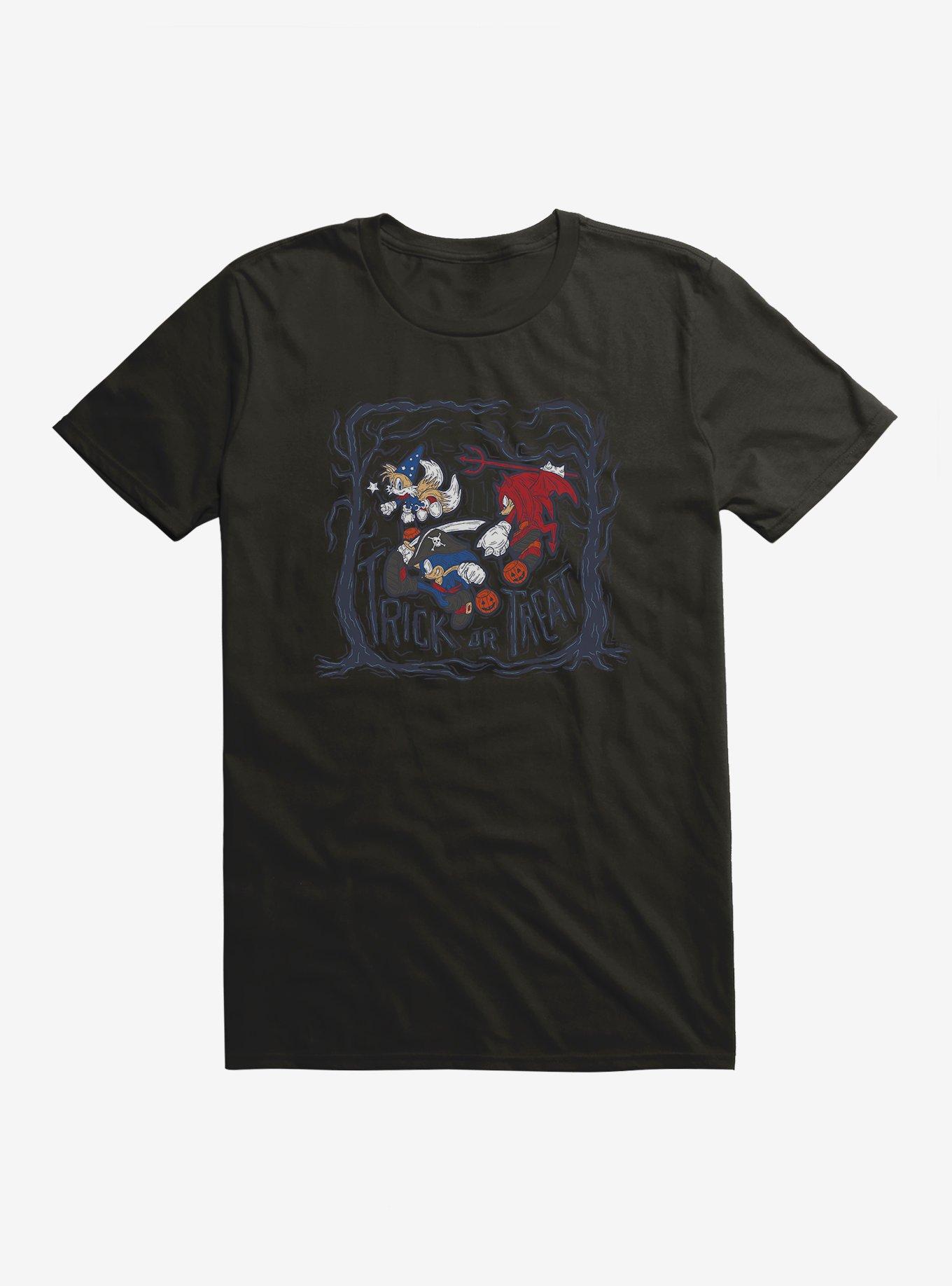 Sonic The Hedgehog Halloween Trick Or Treat T-Shirt | Hot Topic