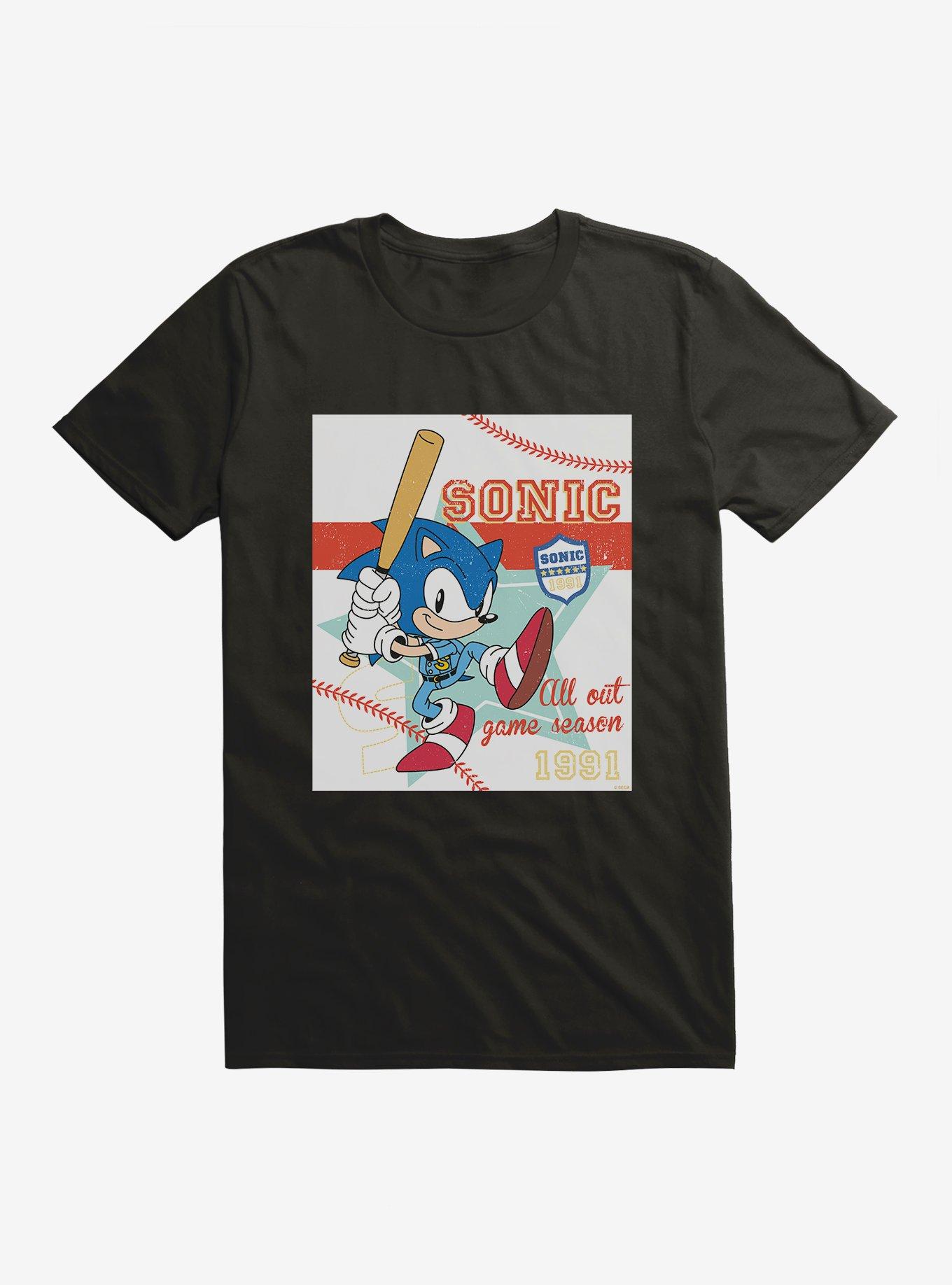 Sonic The Hedgehog Summer Games Baseball T-Shirt, , hi-res