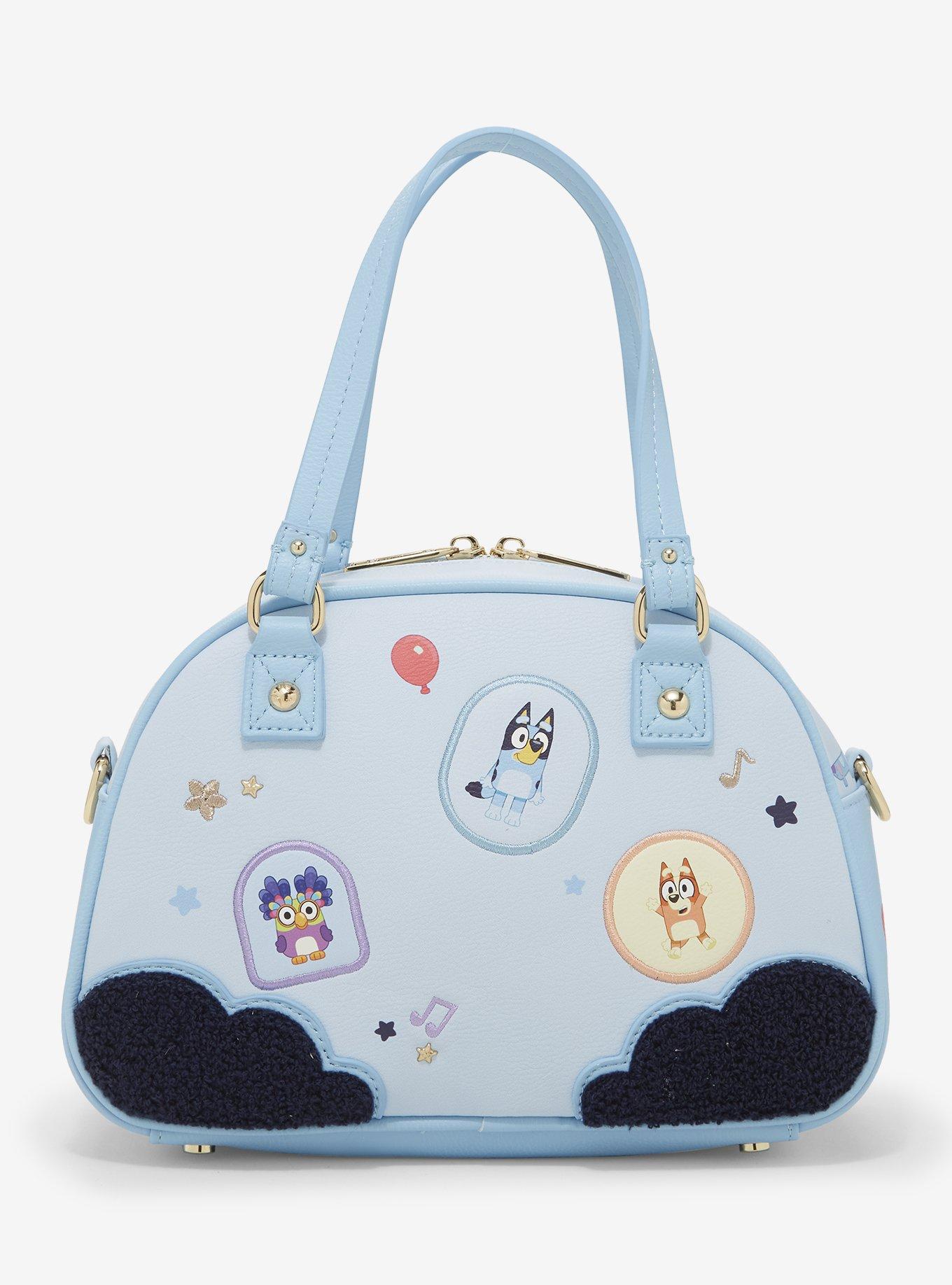 Bluey Bingo & Bluey Patch Satchel Bag, , hi-res