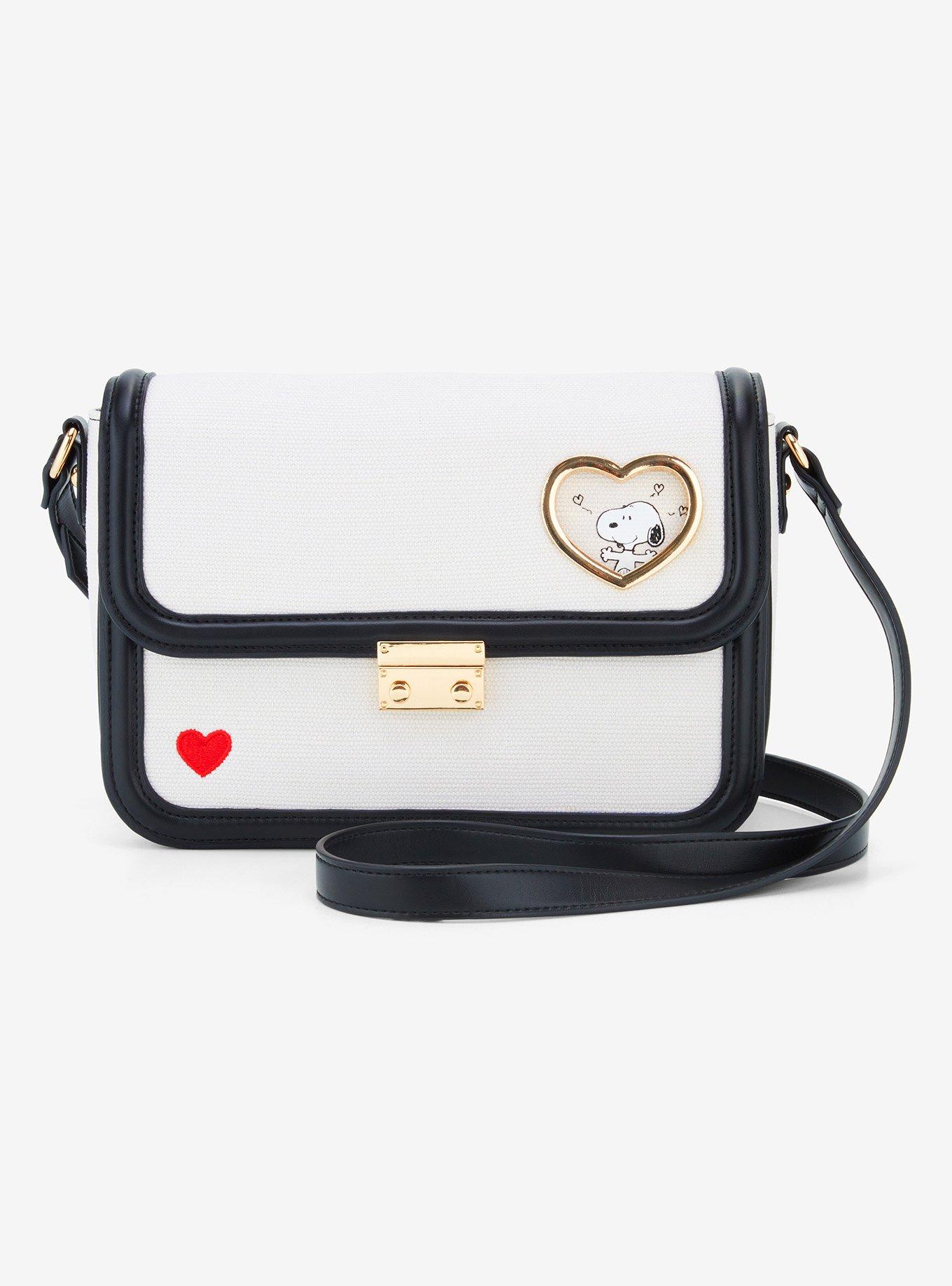 Peanuts Snoopy Hearts Crossbody Bag, , hi-res