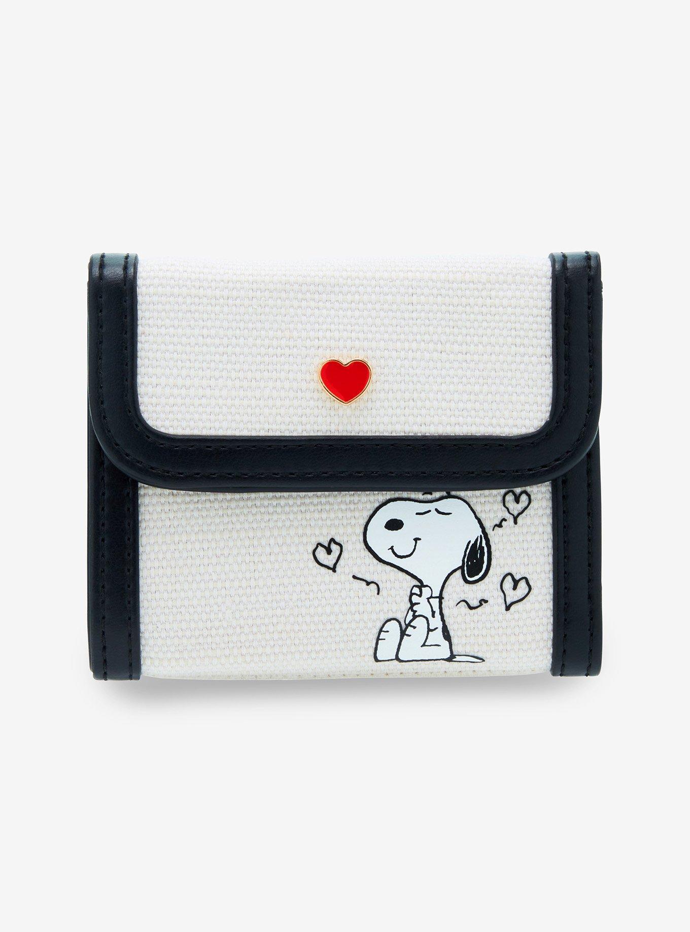 Peanuts Snoopy Heart Mini Flap Wallet, , hi-res