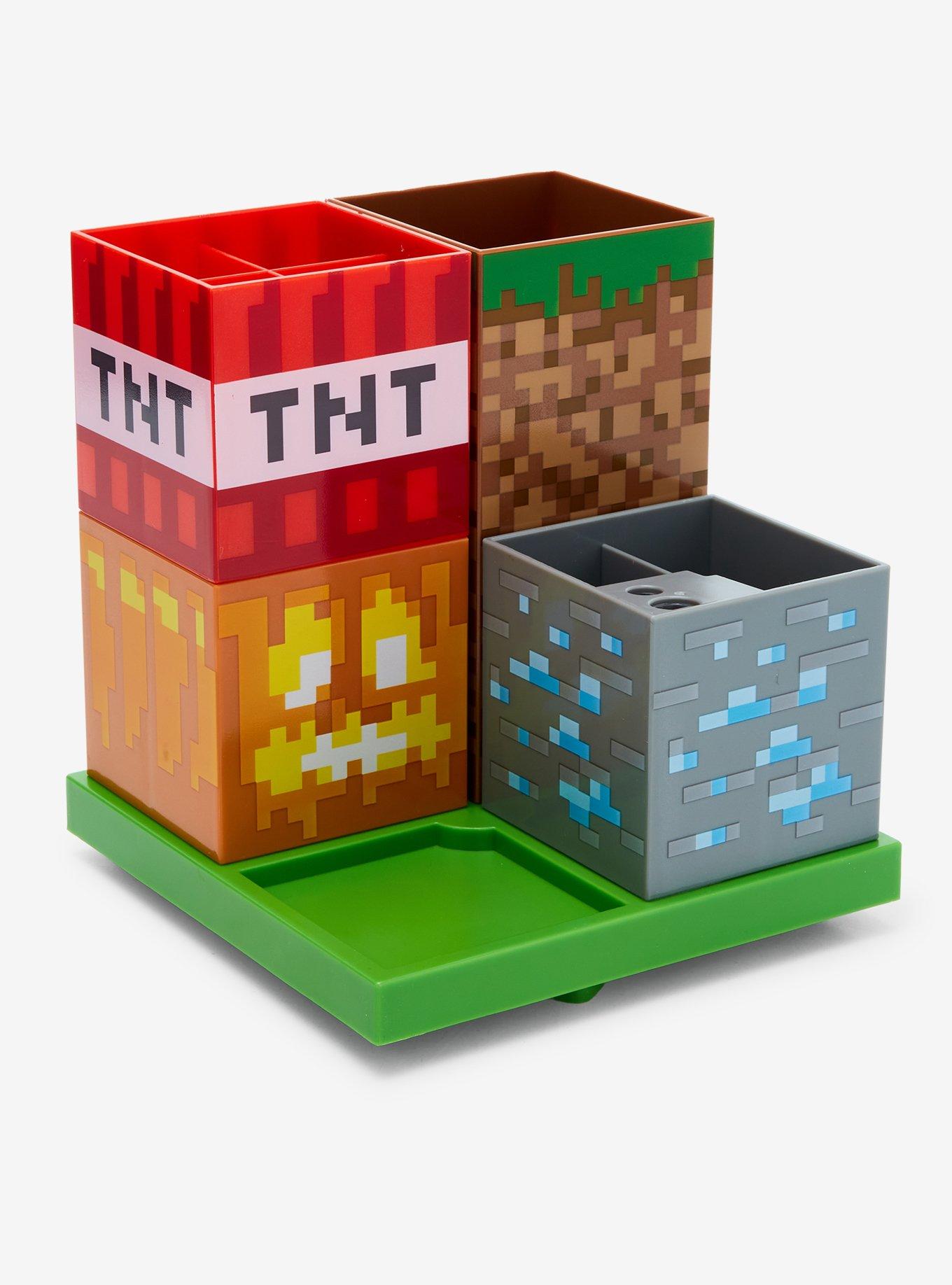 Minecraft Blocks Stacking Desktop Organizer, , hi-res