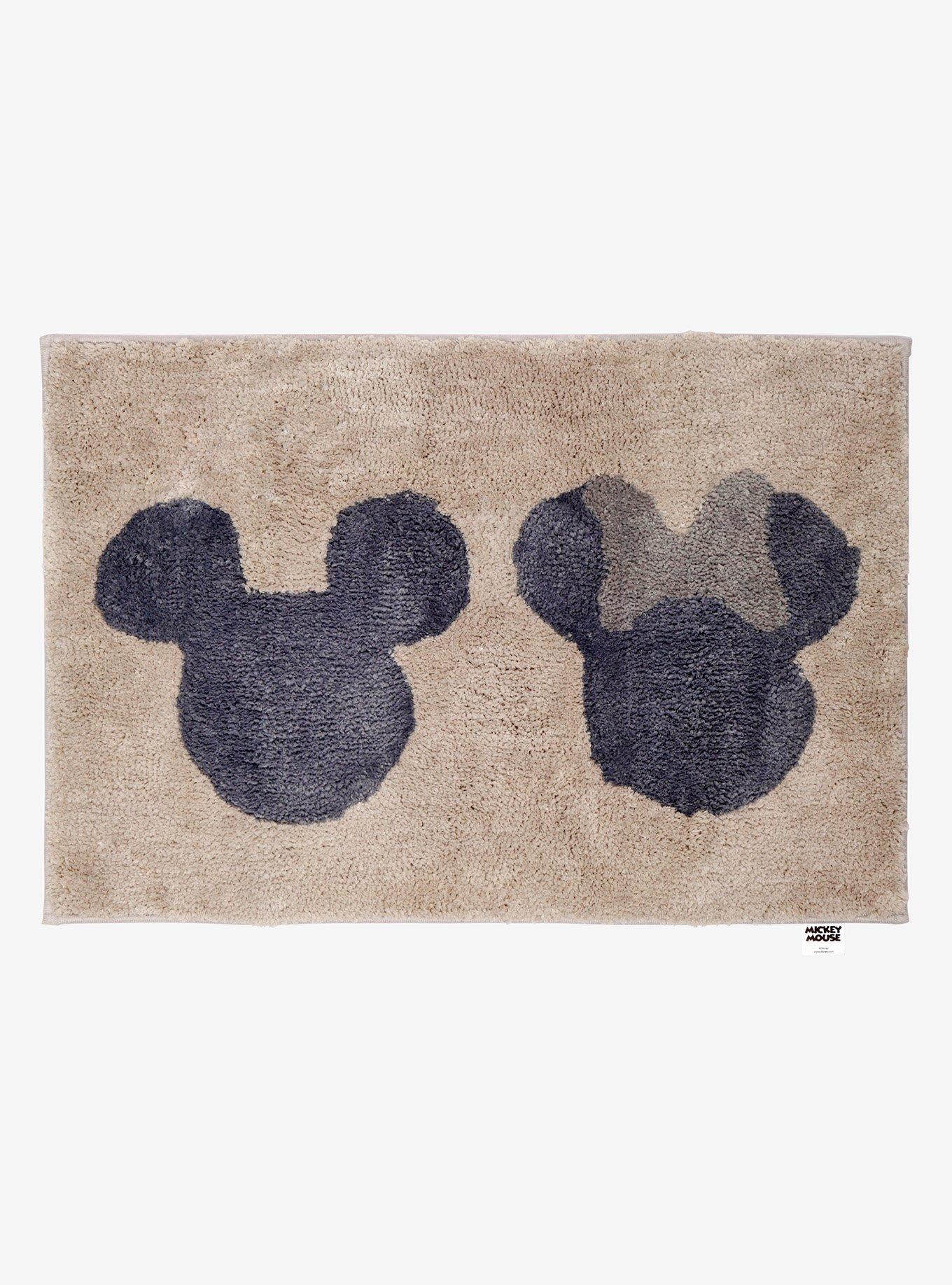 Disney Mickey & Minnie Mouse Silhouettes Bath Rug, , hi-res