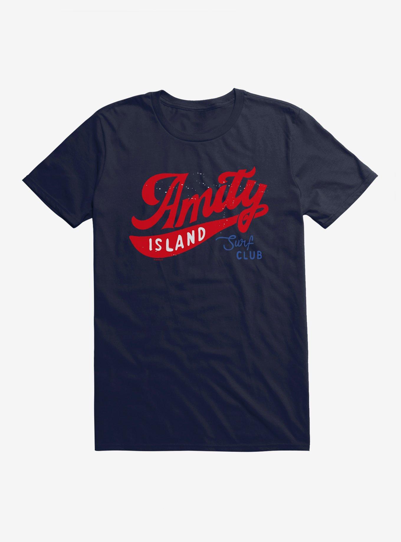 Jaws Amity Island T-Shirt, NAVY, hi-res