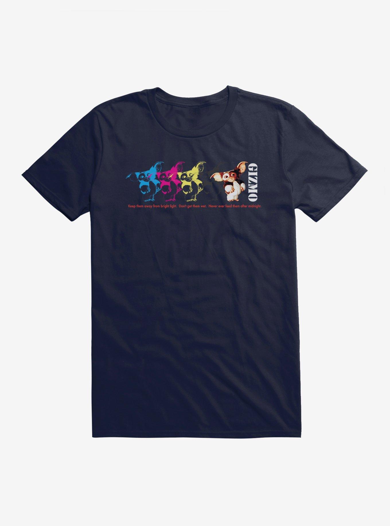 Gremlins Gizmo Colorful Stamp T-Shirt, , hi-res