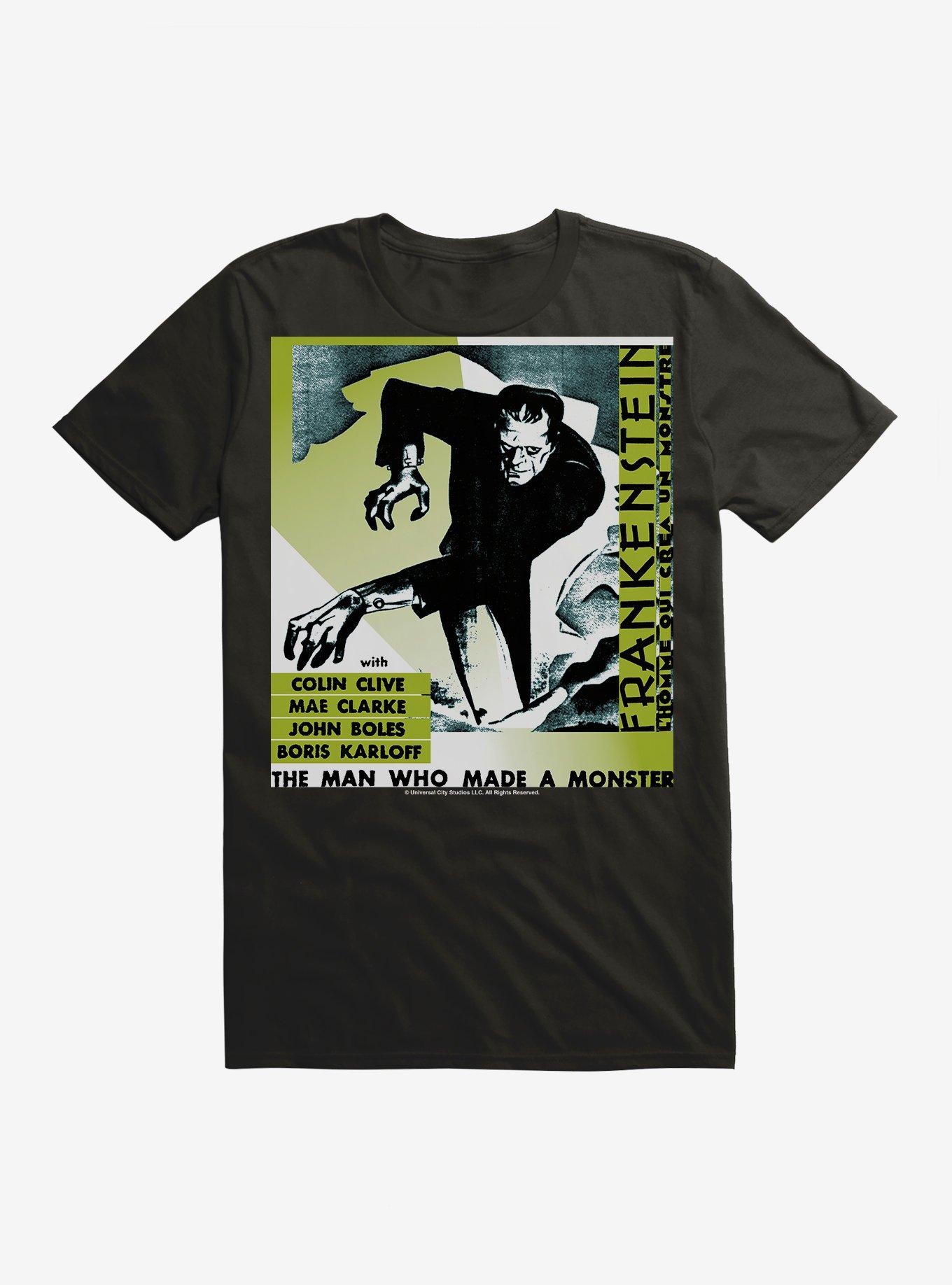 Frankenstein The Man Who Made A Monster T-Shirt, , hi-res