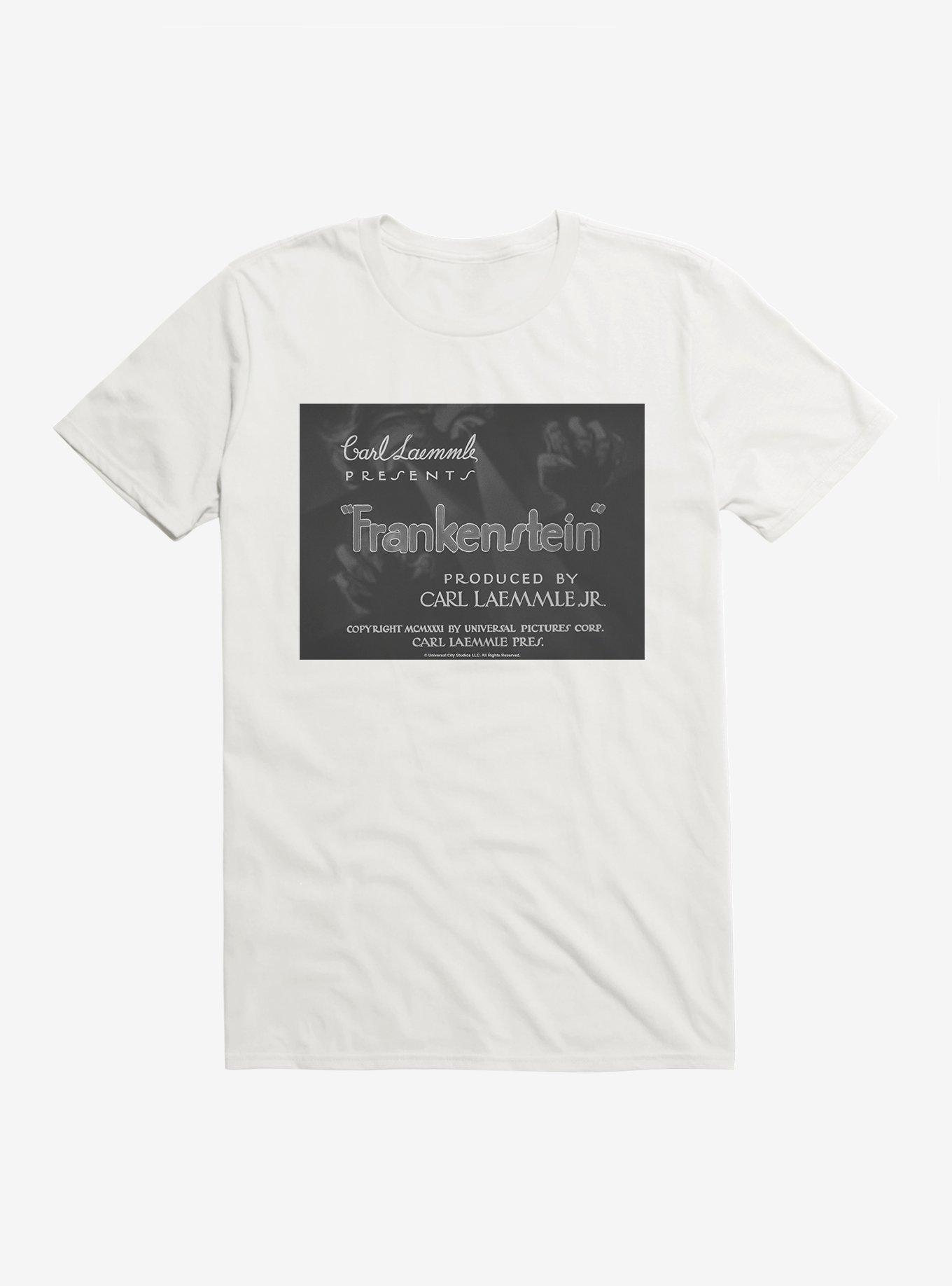 Frankenstein Title Card T-Shirt, , hi-res