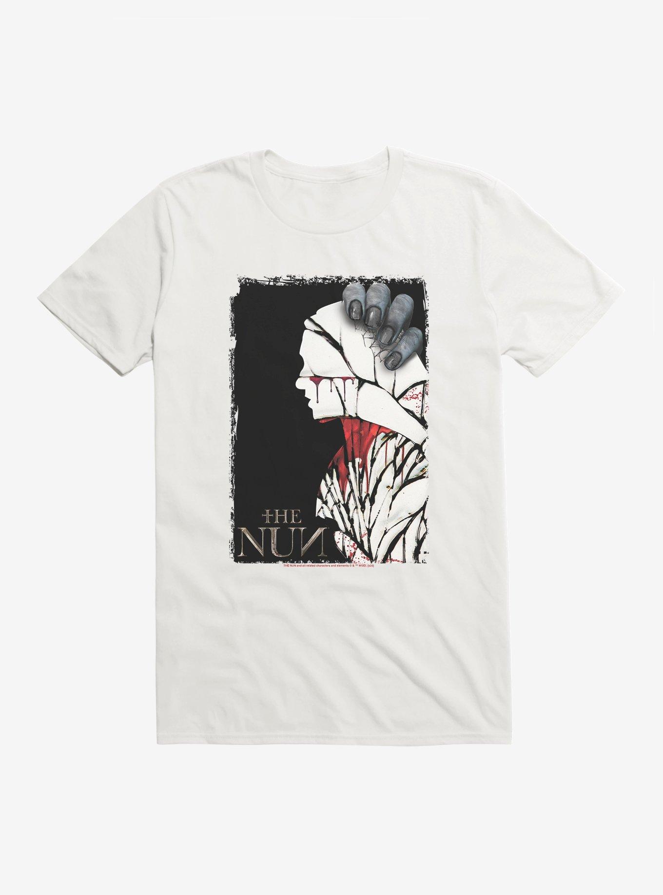 The Nun Movie Poster T-Shirt, WHITE, hi-res
