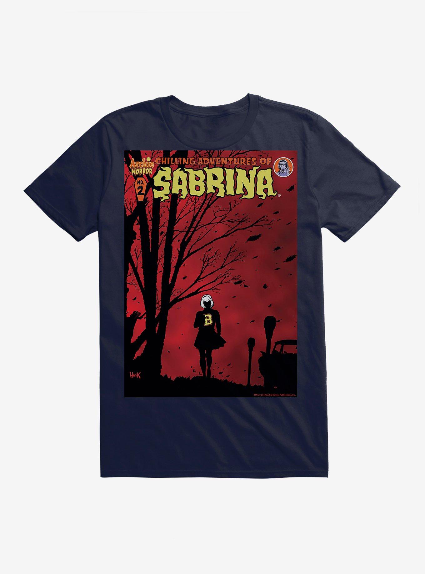 Chilling Adventures of Sabrina Windy Poster T-Shirt, , hi-res