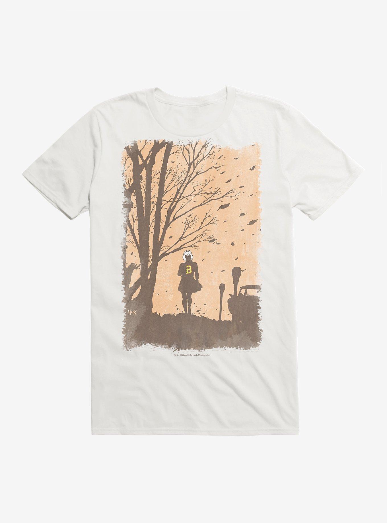Chilling Adventures Of Sabrina Windy T-Shirt, WHITE, hi-res