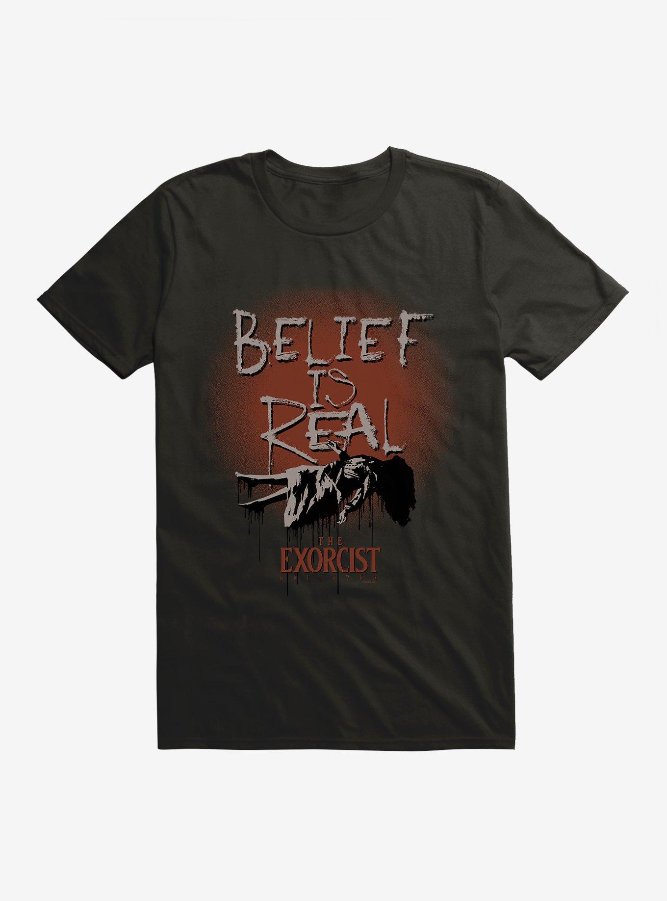 The Exorcist Believer Belief Is Real T-Shirt, , hi-res