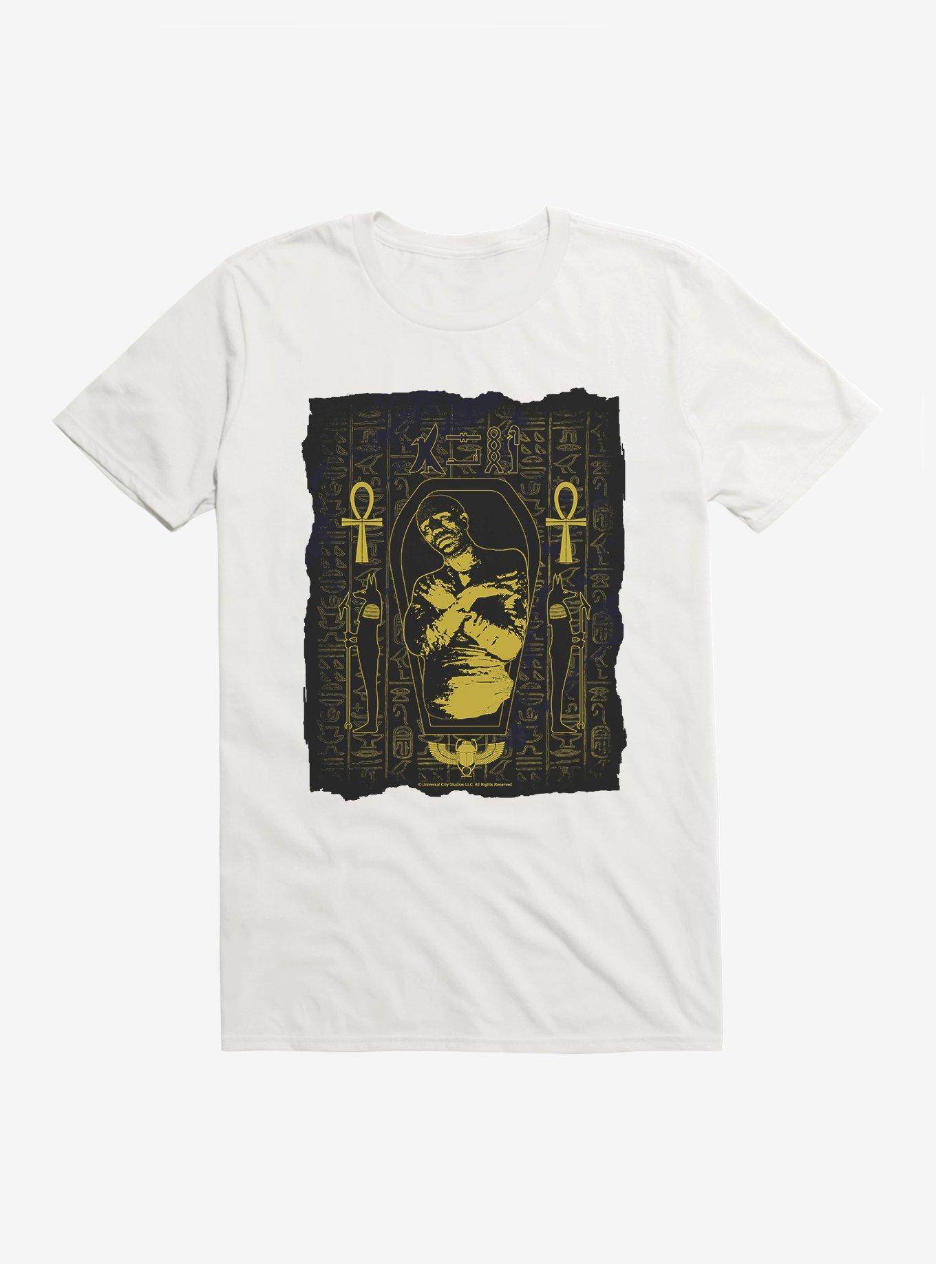 Universal Monsters The Mummy Posterized Sarcophagus T-Shirt, , hi-res