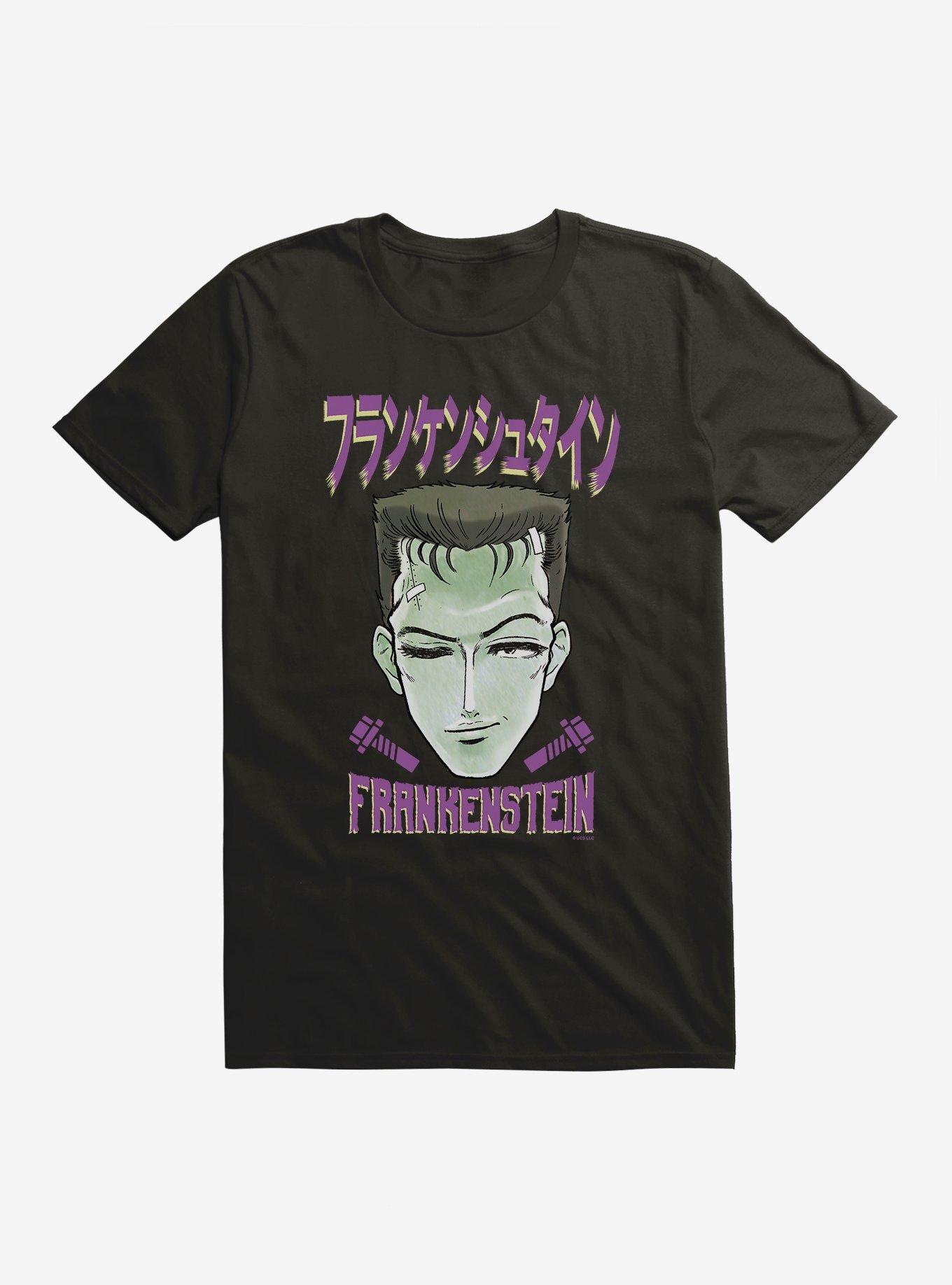 Universal Anime Monsters Frankenstein Portrait T-Shirt, , hi-res