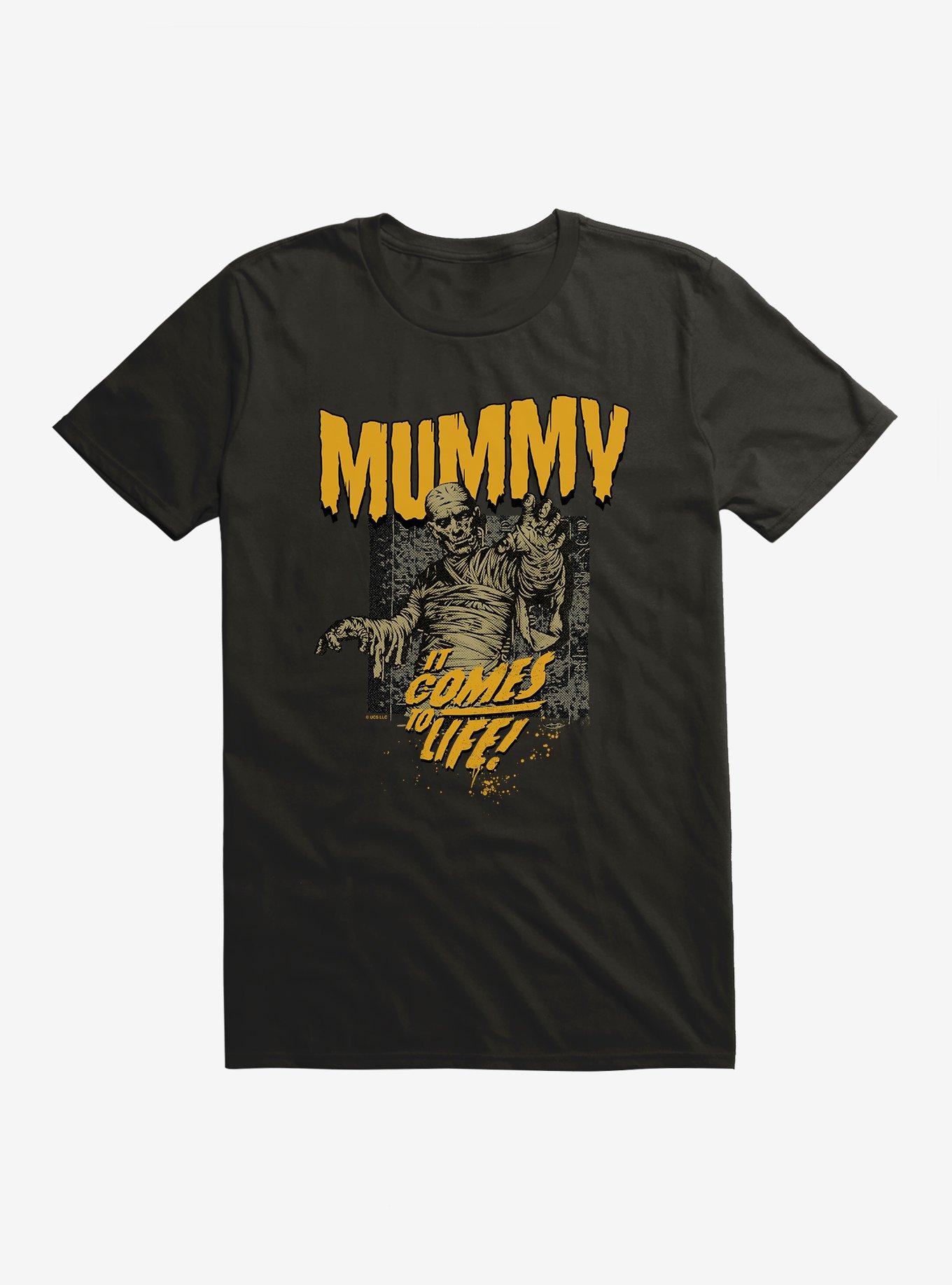 Universal Monsters The Mummy Tomb T-Shirt, BLACK, hi-res