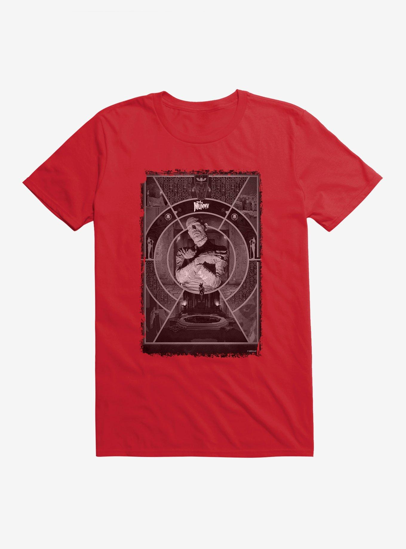The Mummy Black & White Relic Poster T-Shirt, , hi-res