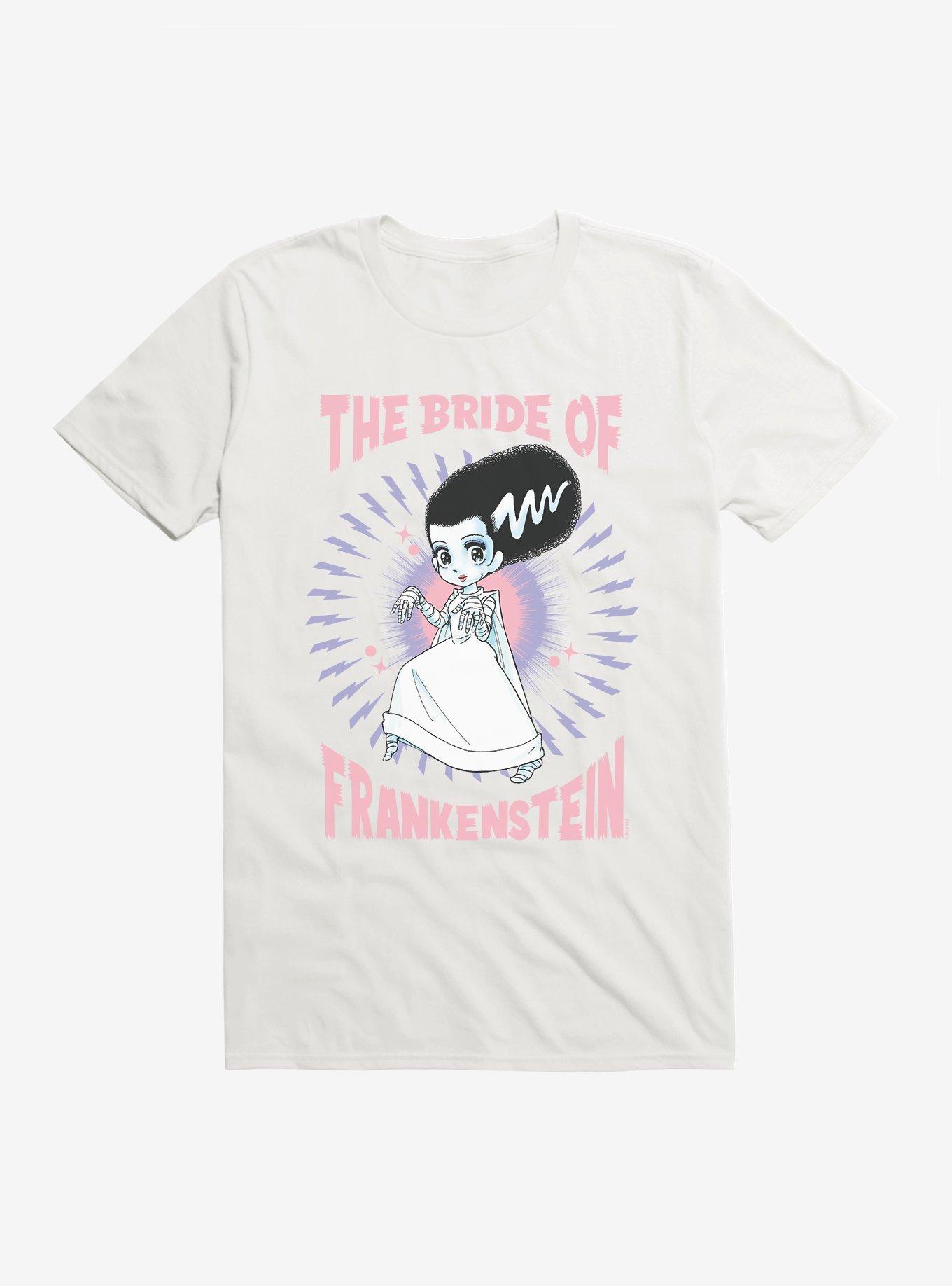 Universal Anime Monsters Bride Of Frankenstein T-Shirt