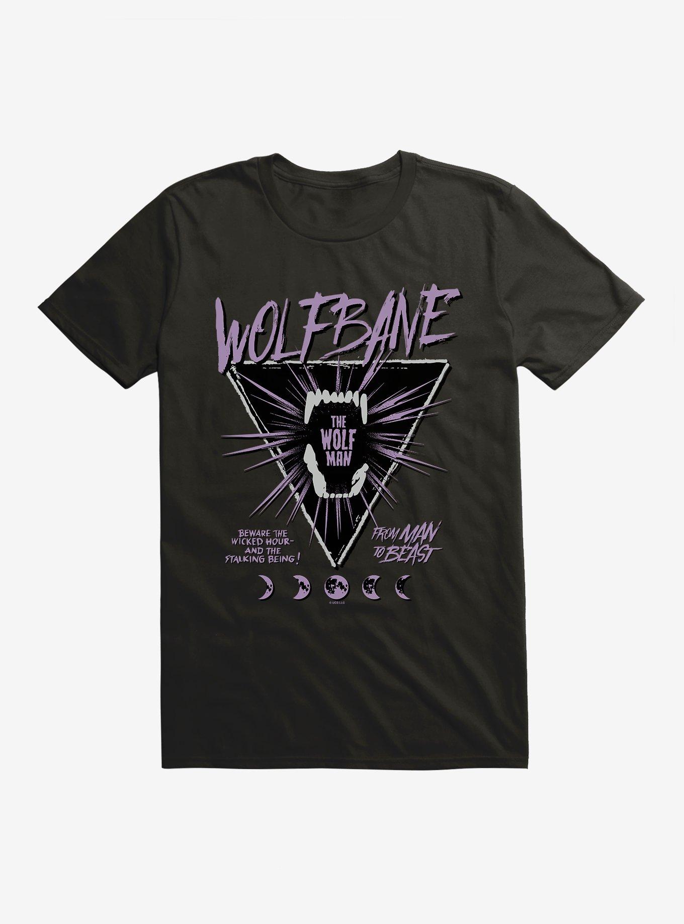 Universal Monsters The Wolf Man Wolfbane T-Shirt, , hi-res