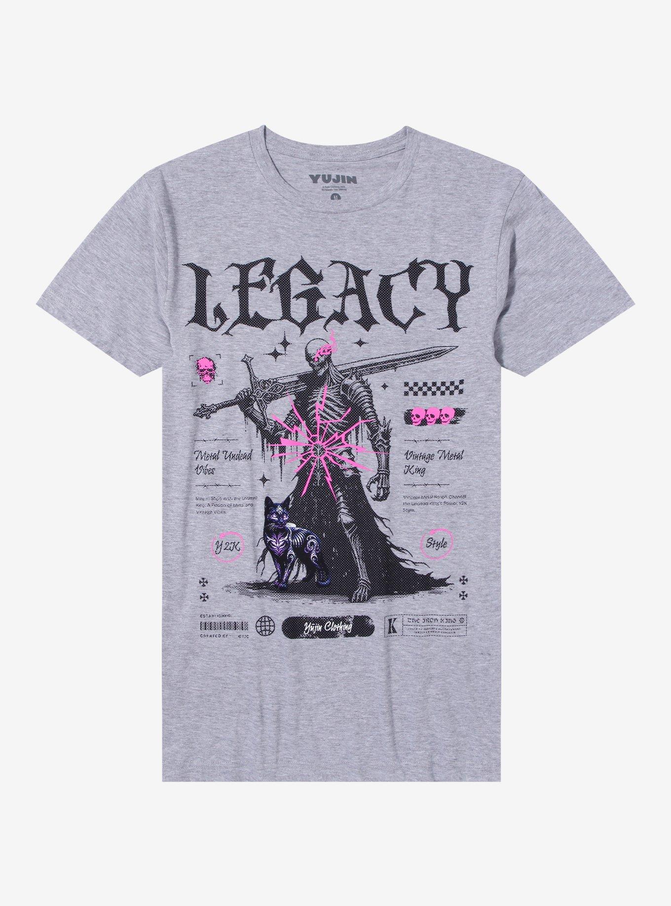 Legacy Skeleton Warrior T-Shirt By Yujin Clothing, , hi-res