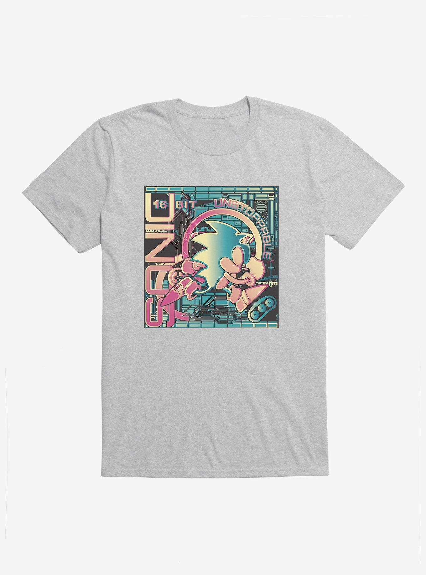 Sonic The Hedgehog Unstoppable Sonic 16-Bit T-Shirt