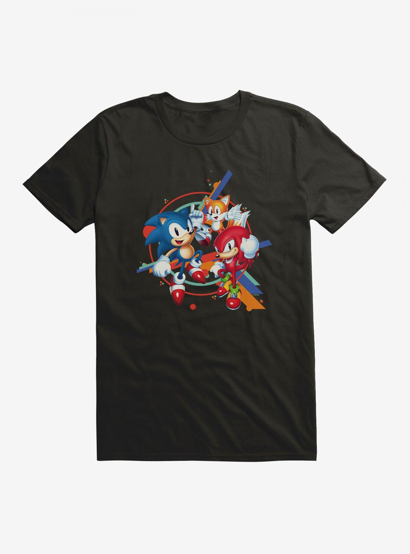 Sonic The Hedgehog Classic Crew T-Shirt, BLACK, hi-res
