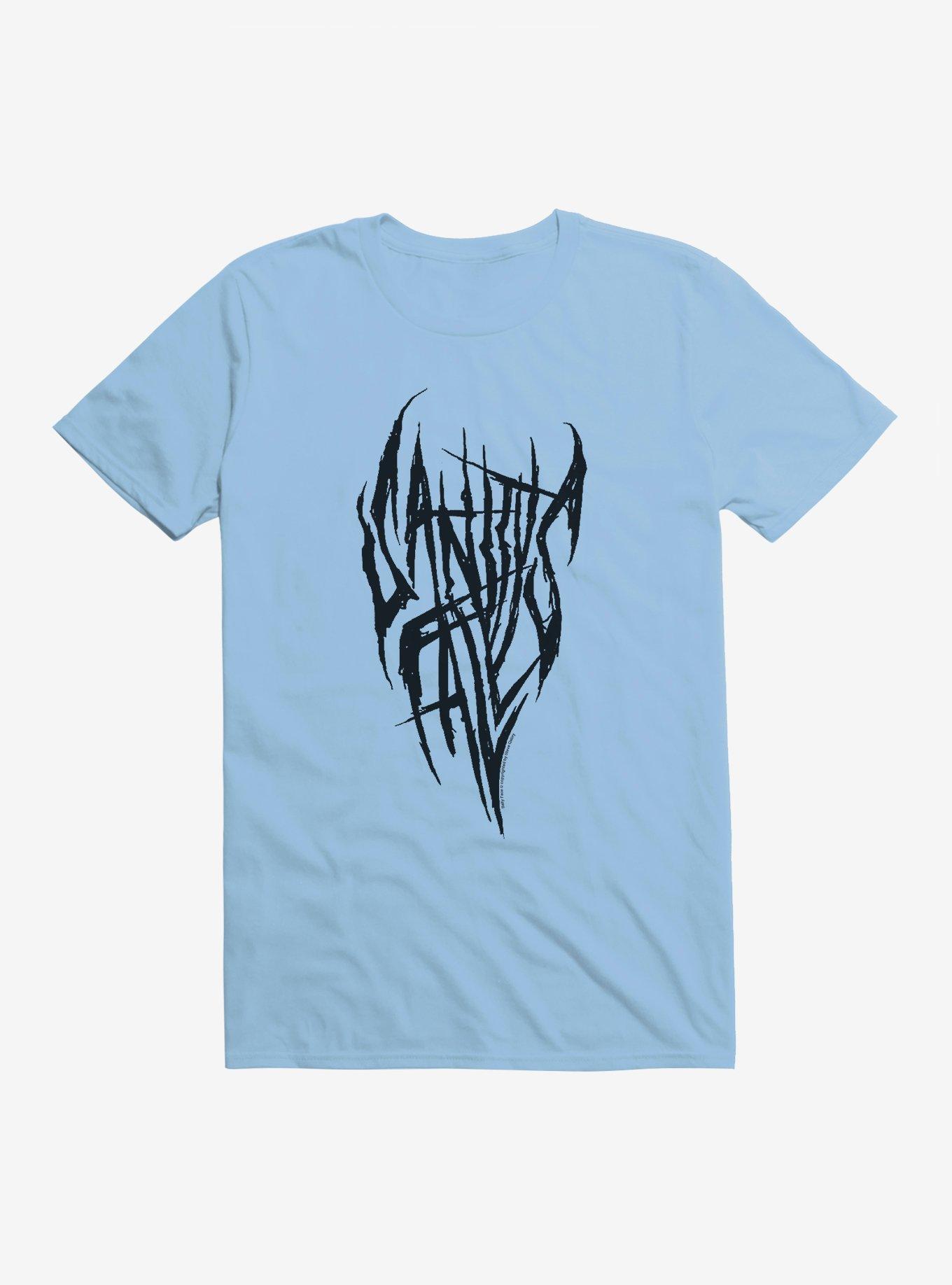 Sally Face Sanity's Fall Script T-Shirt, LIGHT BLUE, hi-res