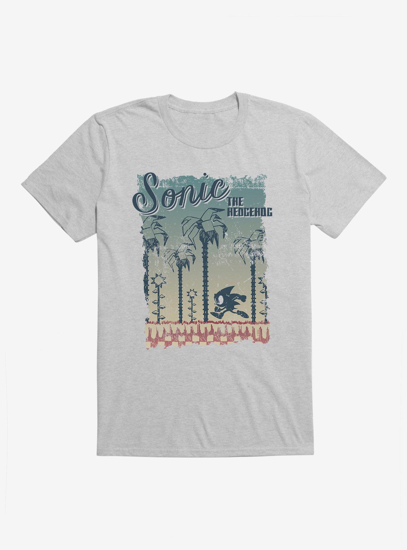 Sonic The Hedgehog Bohemian Sonic Run Scenery T-Shirt, , hi-res