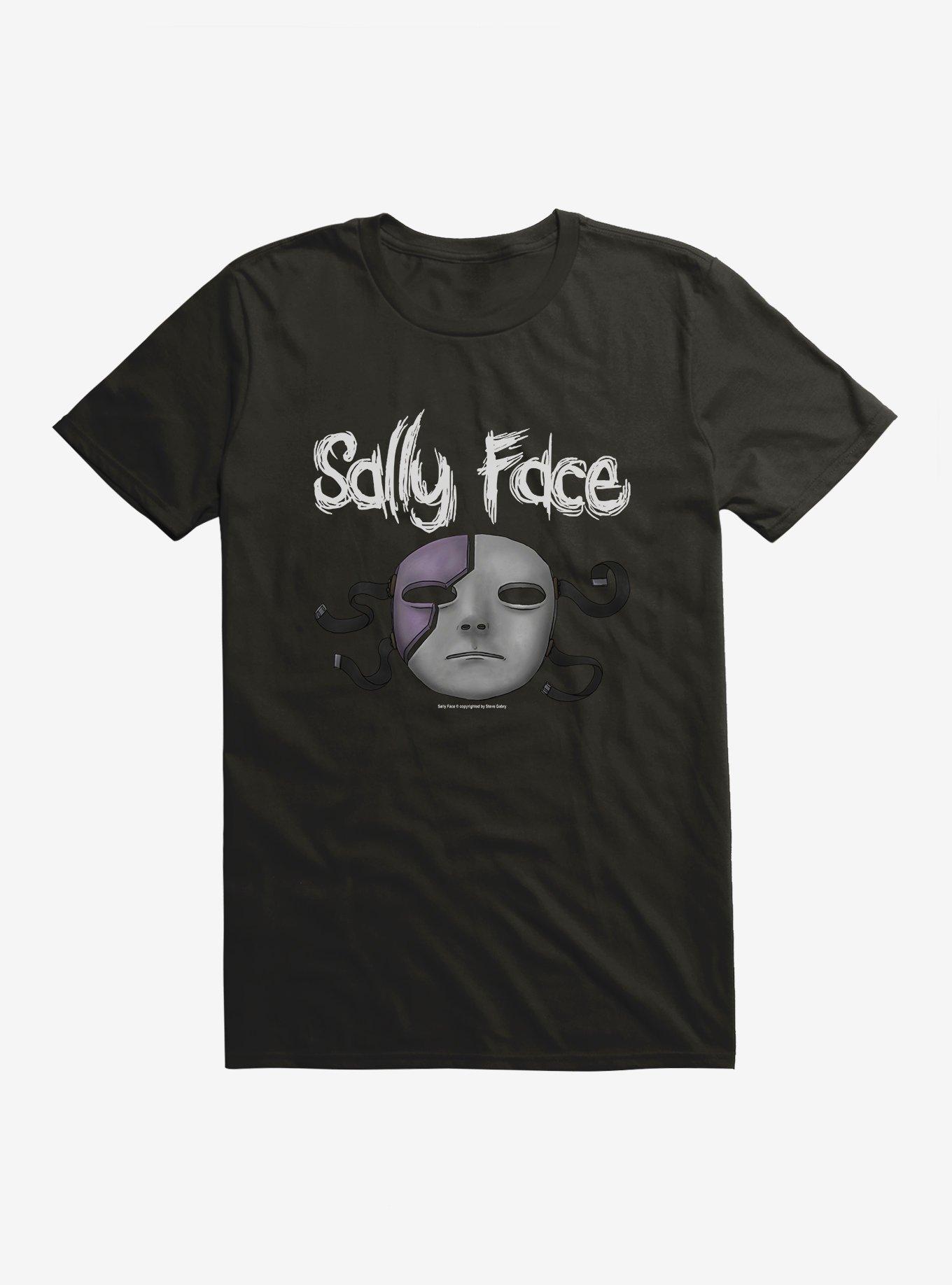 Sally Face Episode Five: The Mask T-Shirt, BLACK, hi-res