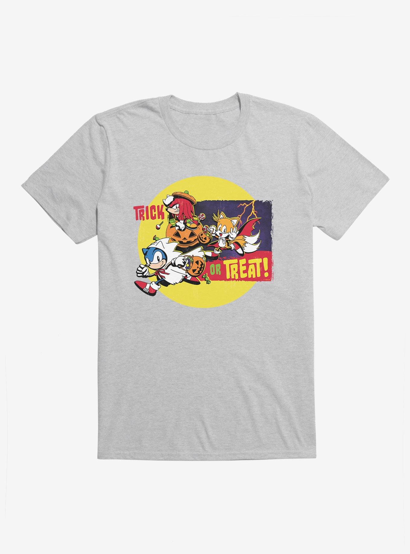 Sonic The Hedgehog Sonic, Tails and Knuckles Trick Or Treat T-Shirt