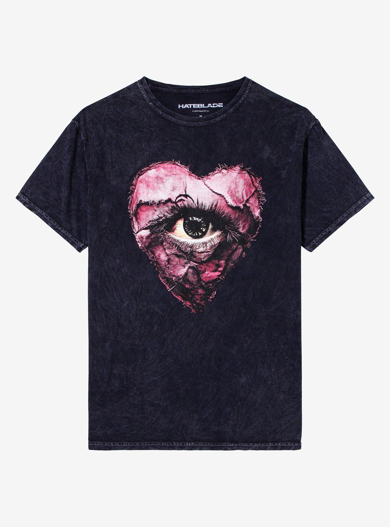 Hateblade Flesh Heart Eye T-Shirt, , hi-res