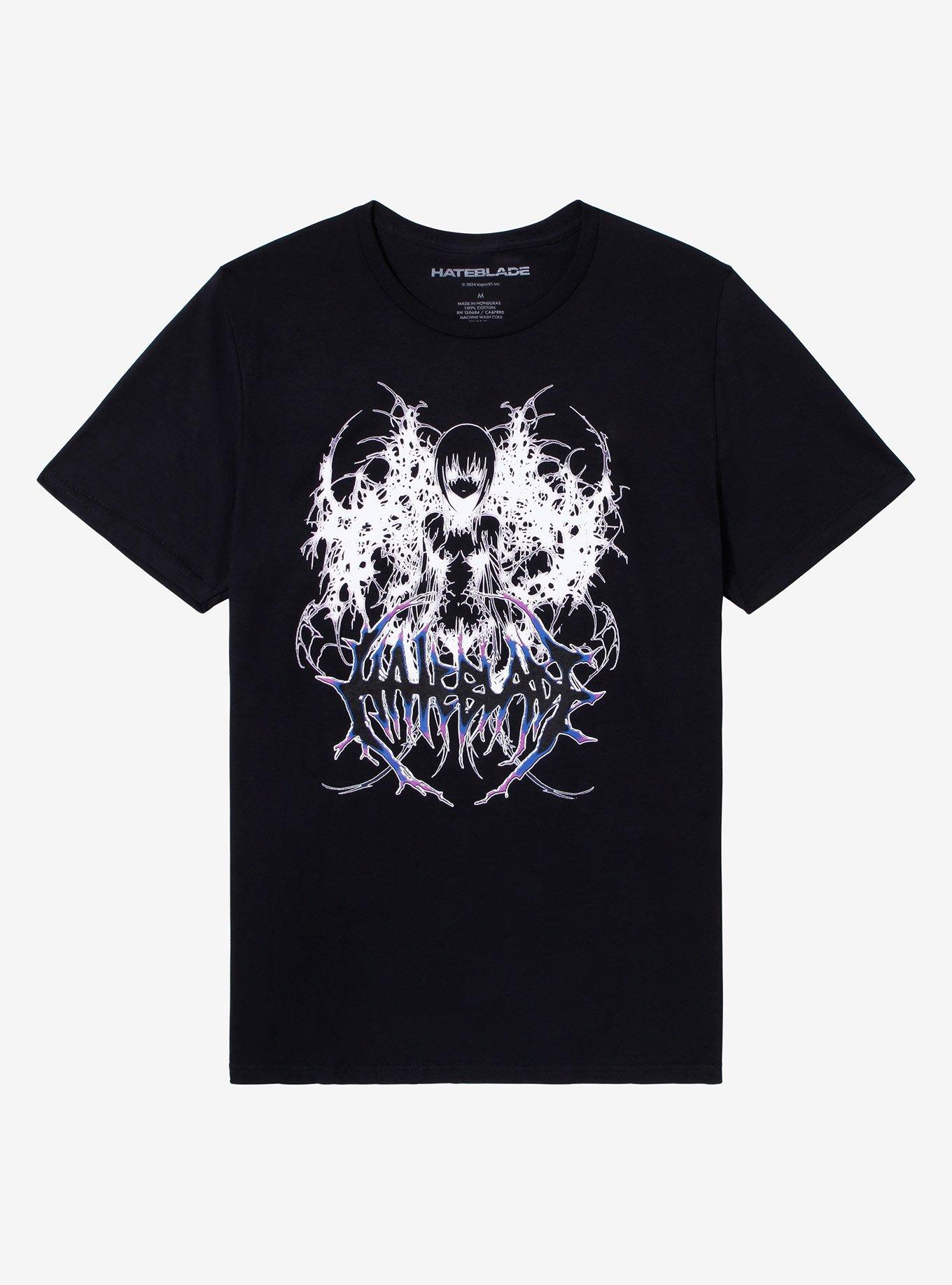 Hateblade Angel Creature T-Shirt, BLACK, hi-res