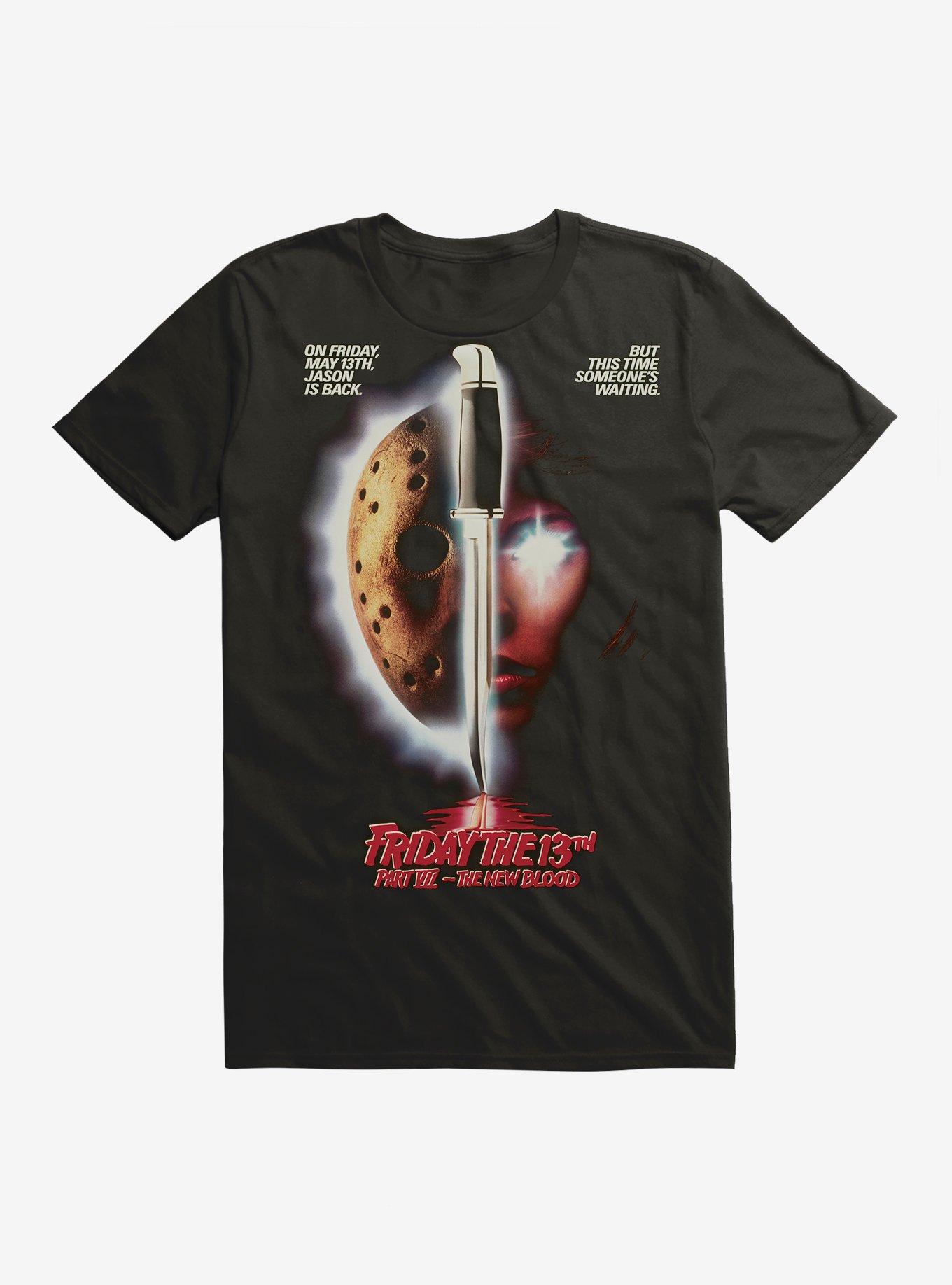 Friday The 13th Part VII: New Blood Poster T-Shirt